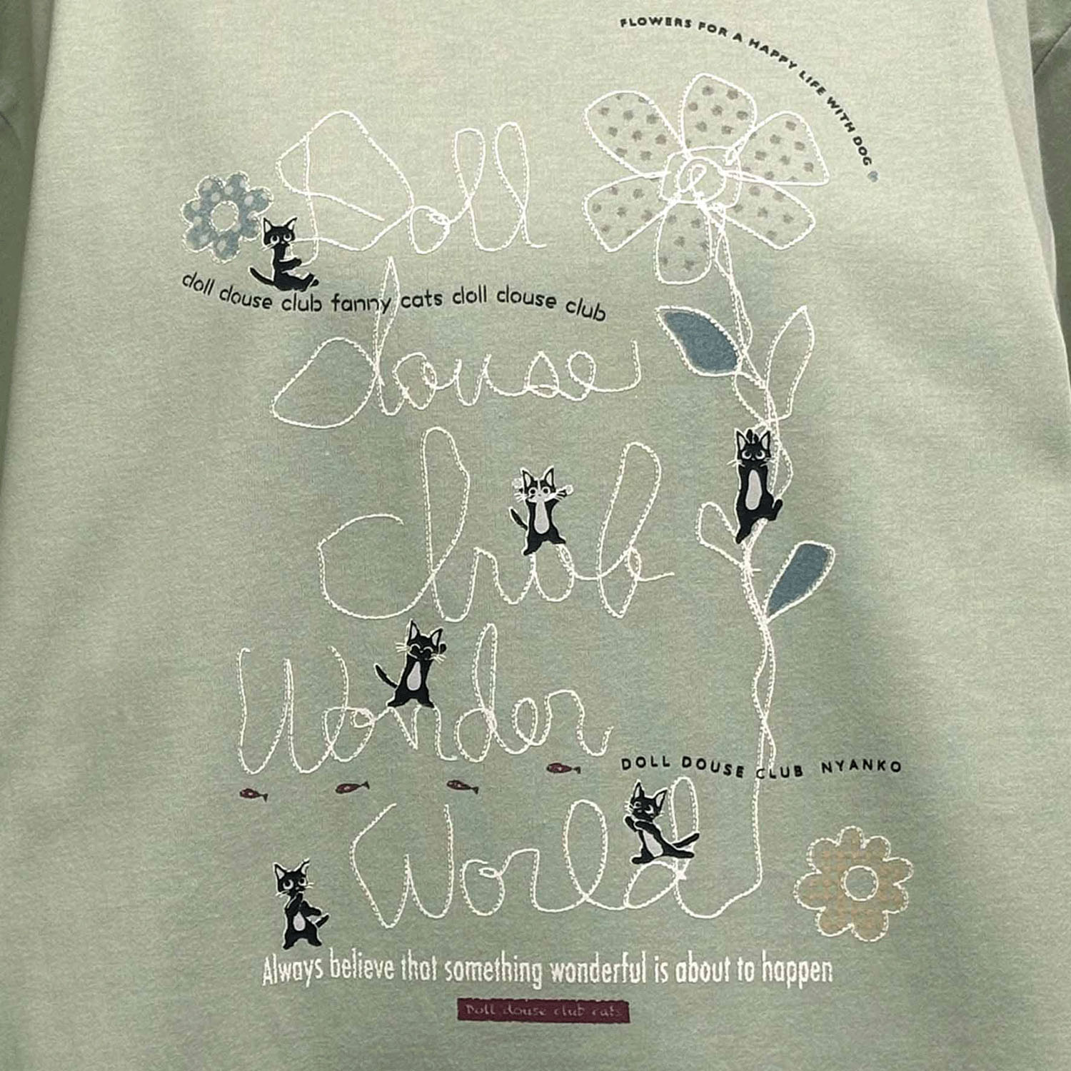 DDCLUB ワイドT ネコIVY - 画像7