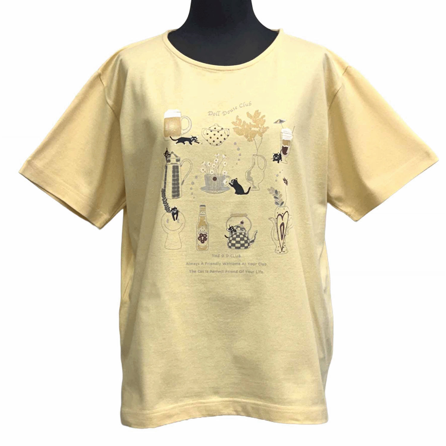 DDCLUB プリントT ネコDRINK - 画像8
