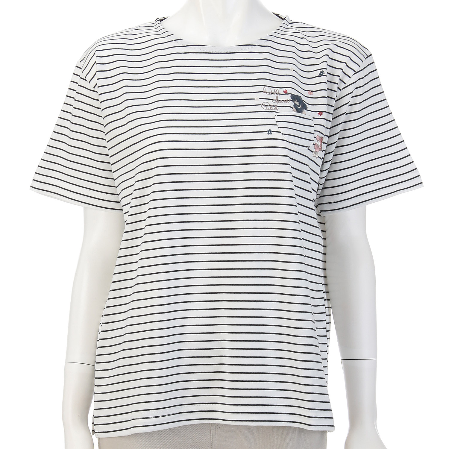 DDCLUB ボーダーT プードル