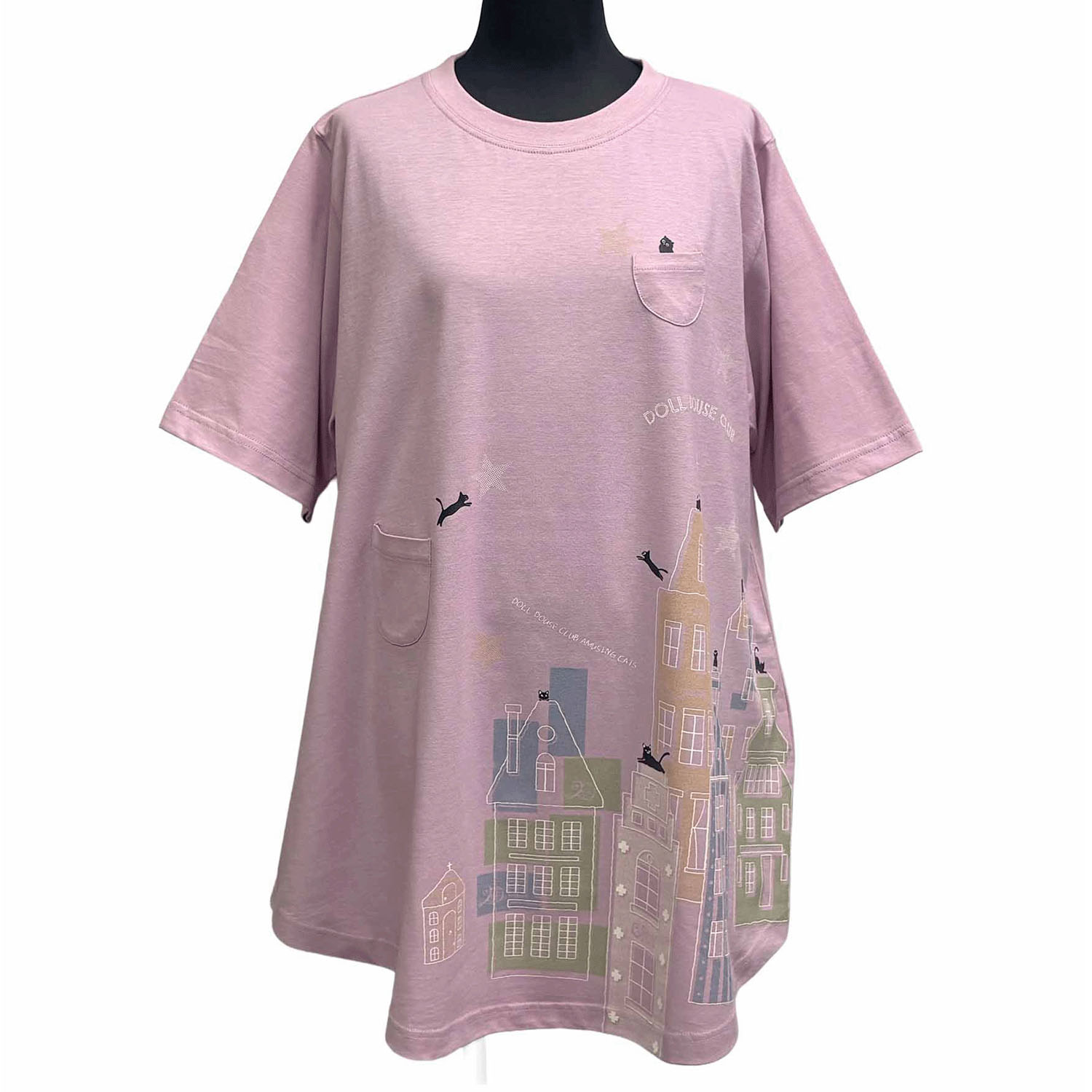 DDCLUB AラインT ネコCITY - 画像2