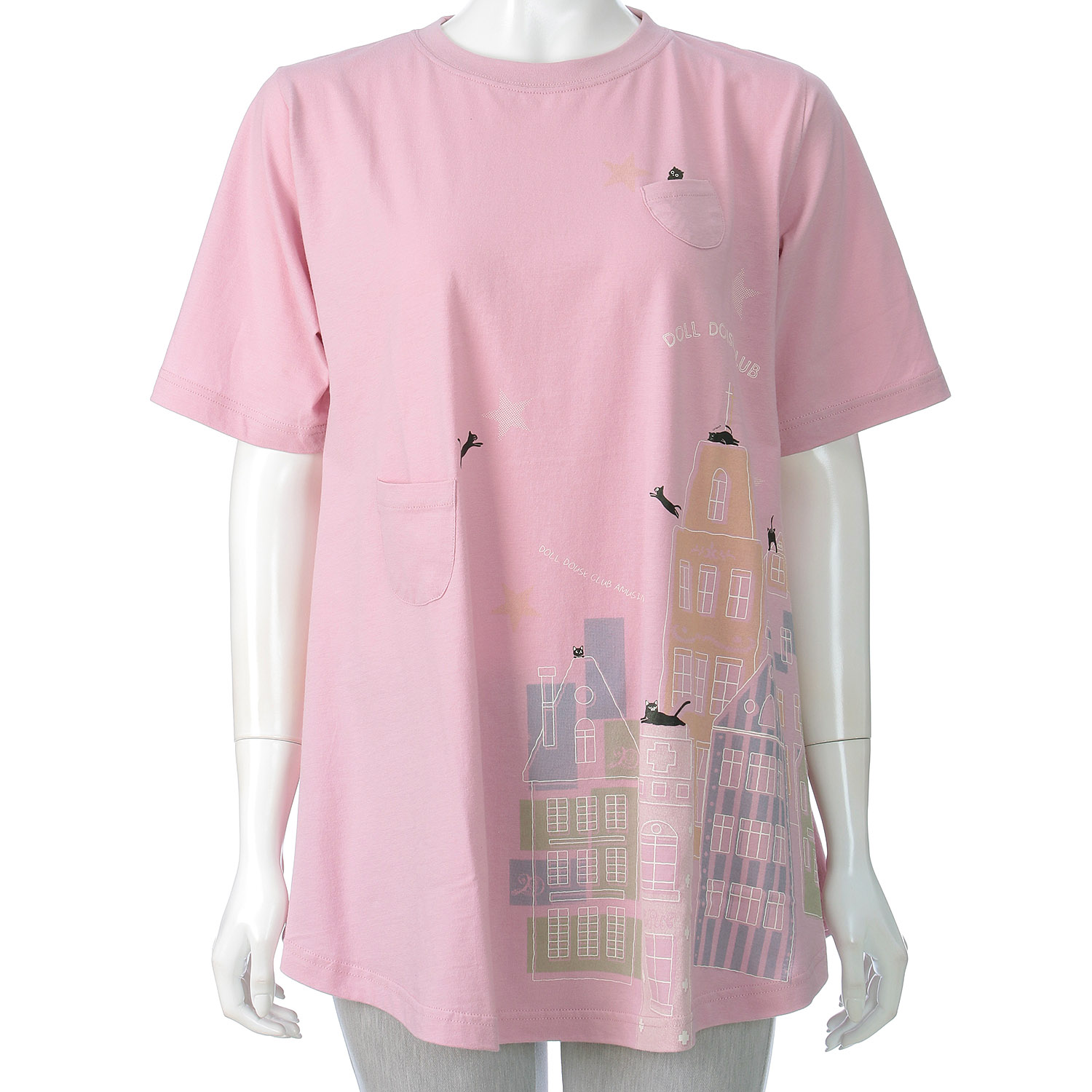 DDCLUB AラインT ネコCITY - 画像2