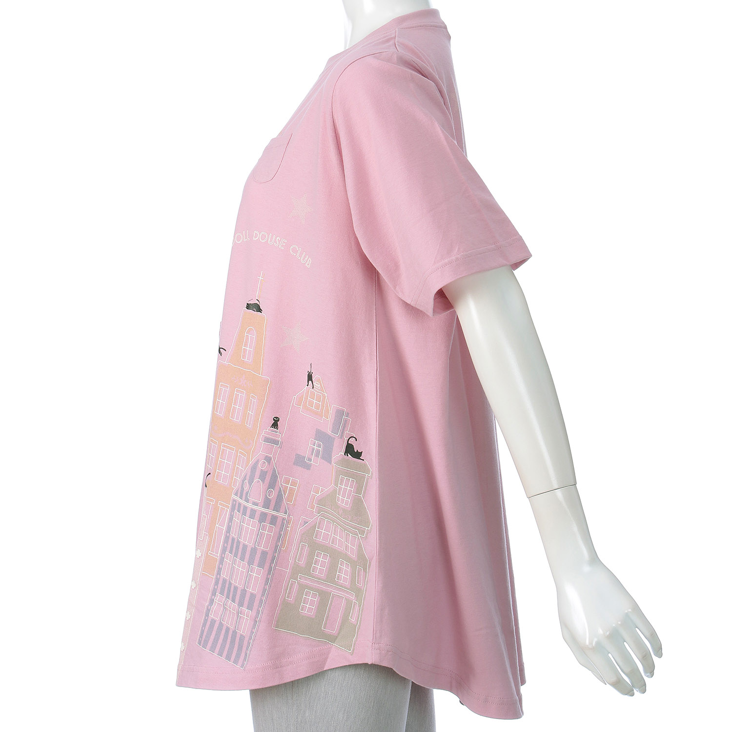 DDCLUB AラインT ネコCITY - 画像3