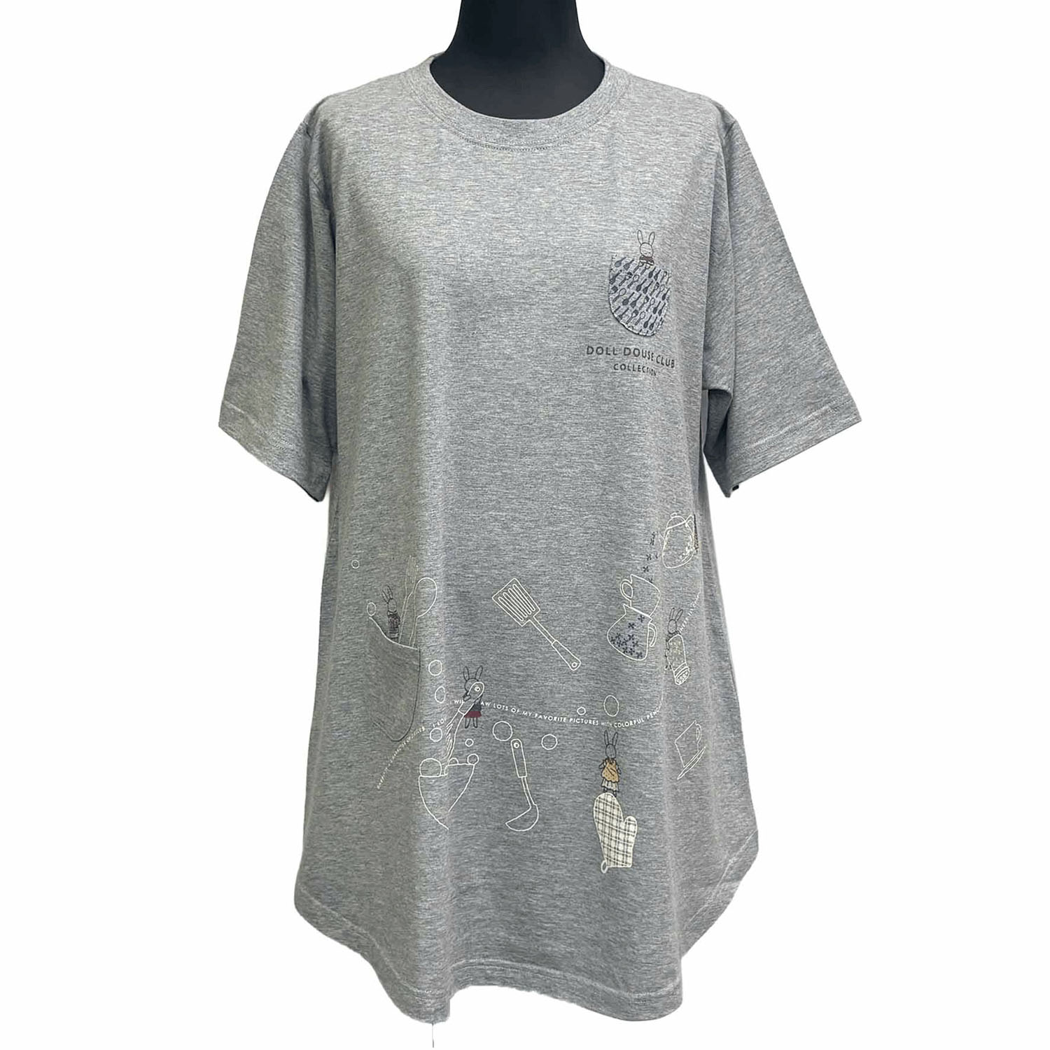 DDCLUB AラインT うさぎキッチン - 画像1