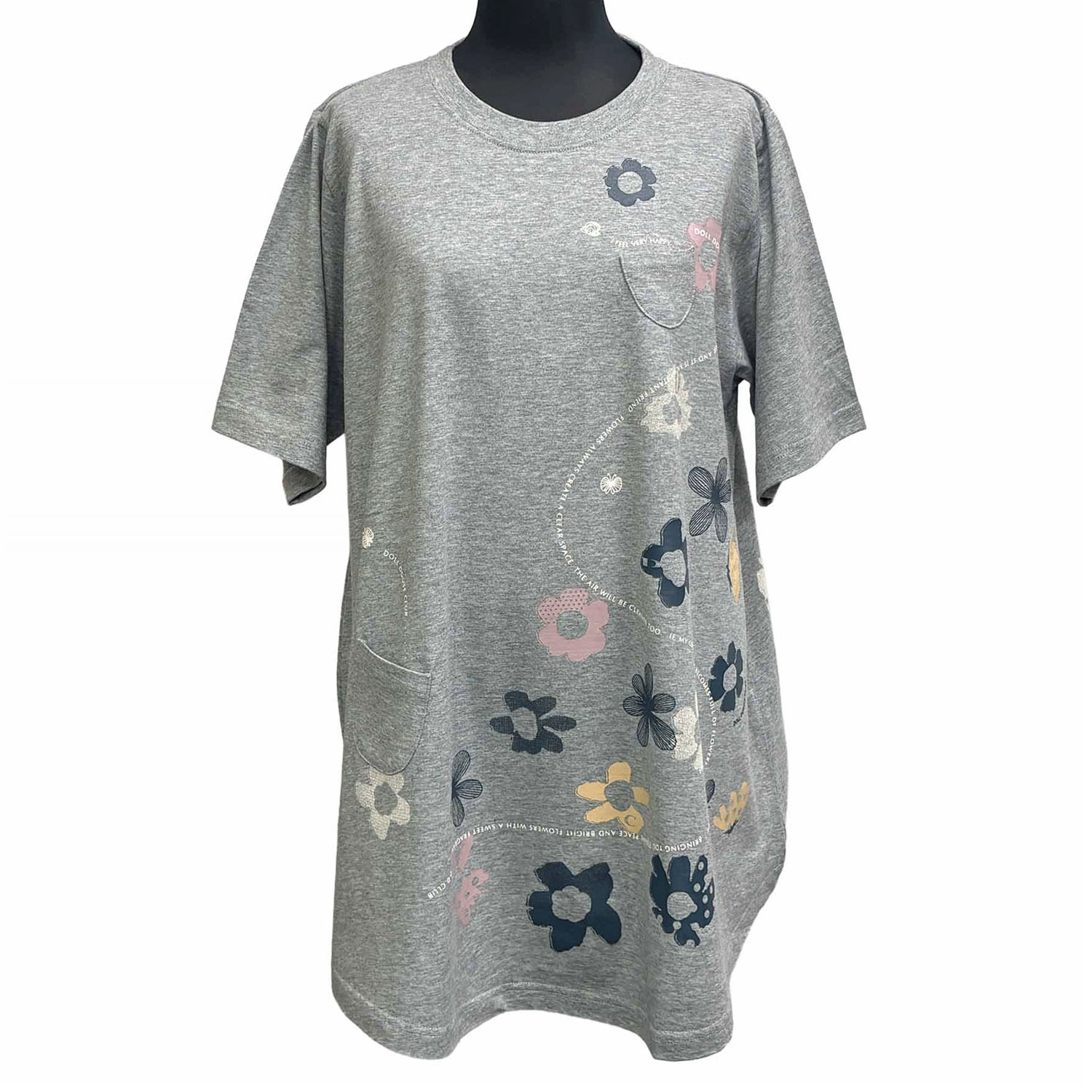 DDCLUB AラインT BEE FLOWER - 画像1