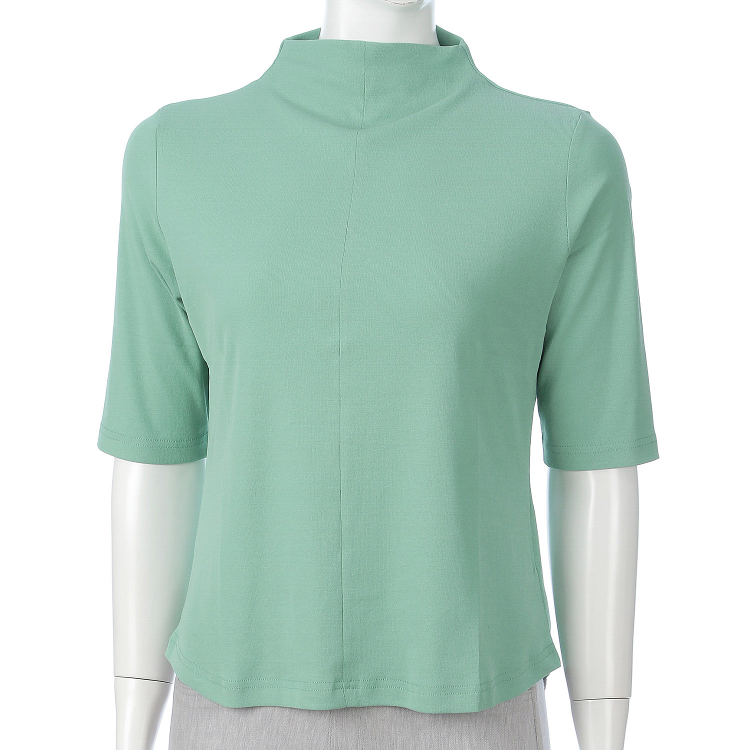 強撚フライス ボトルネックカットソー - 画像11