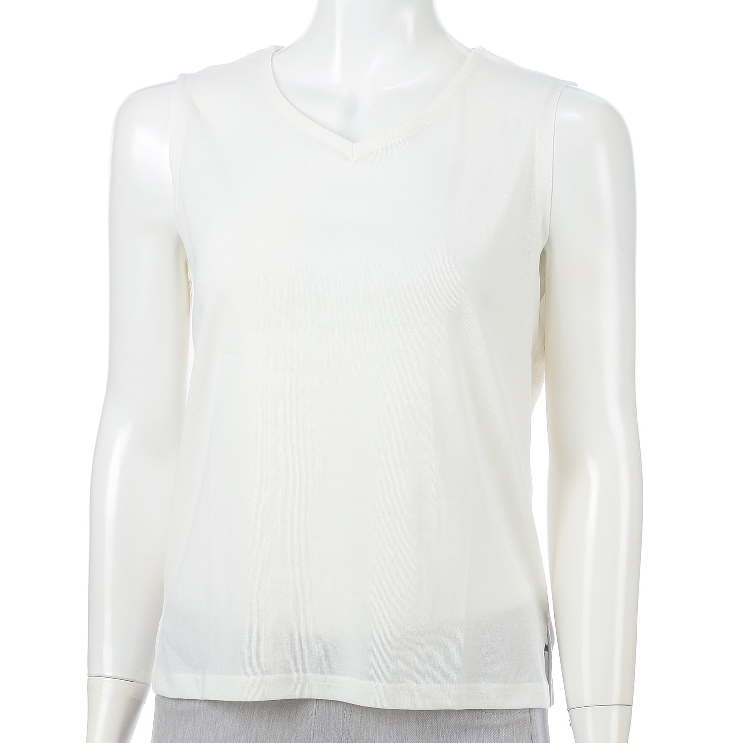 V開き風ノースリーブ - 画像2