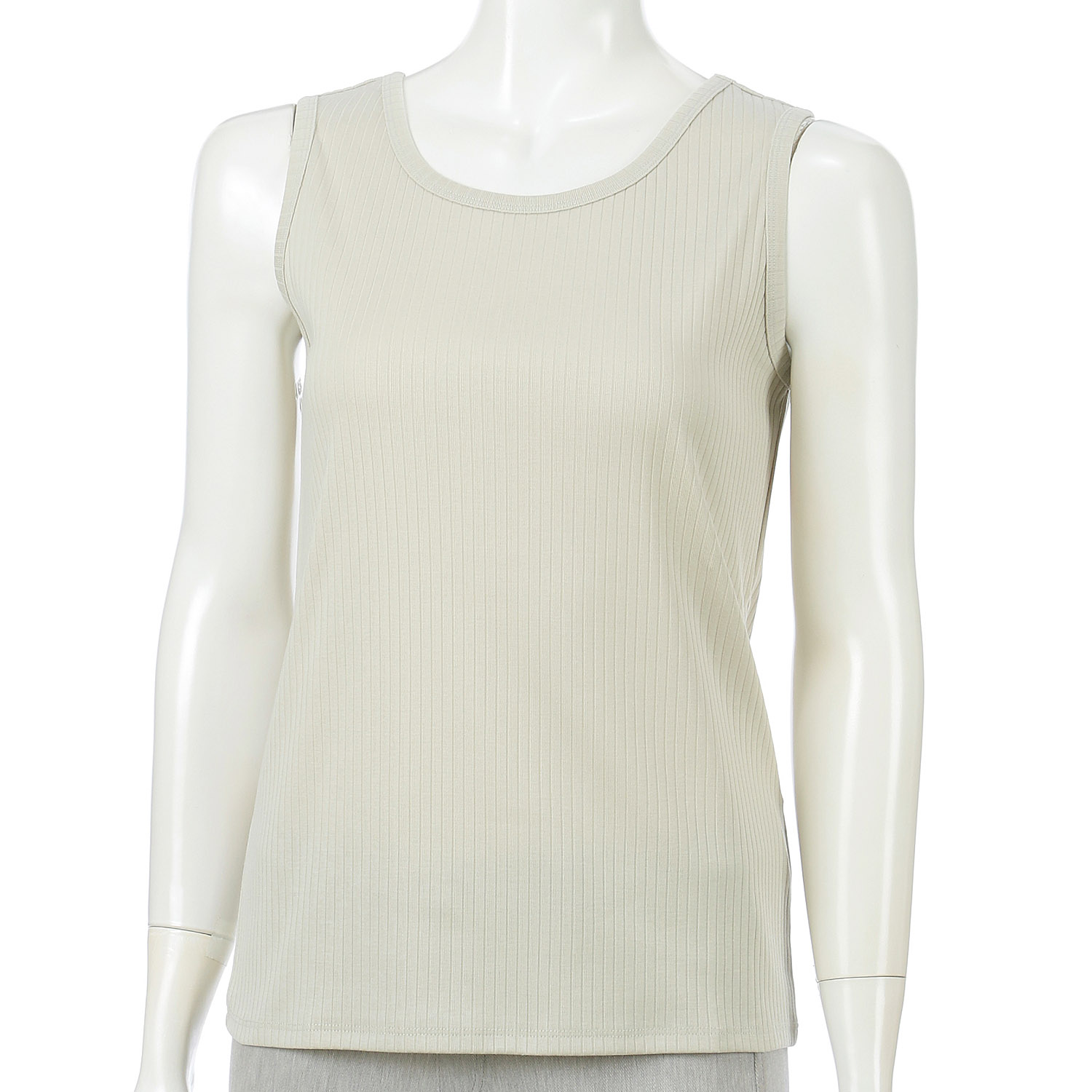 【Insta Live】針抜きフライスリブタンクトップ - 画像3