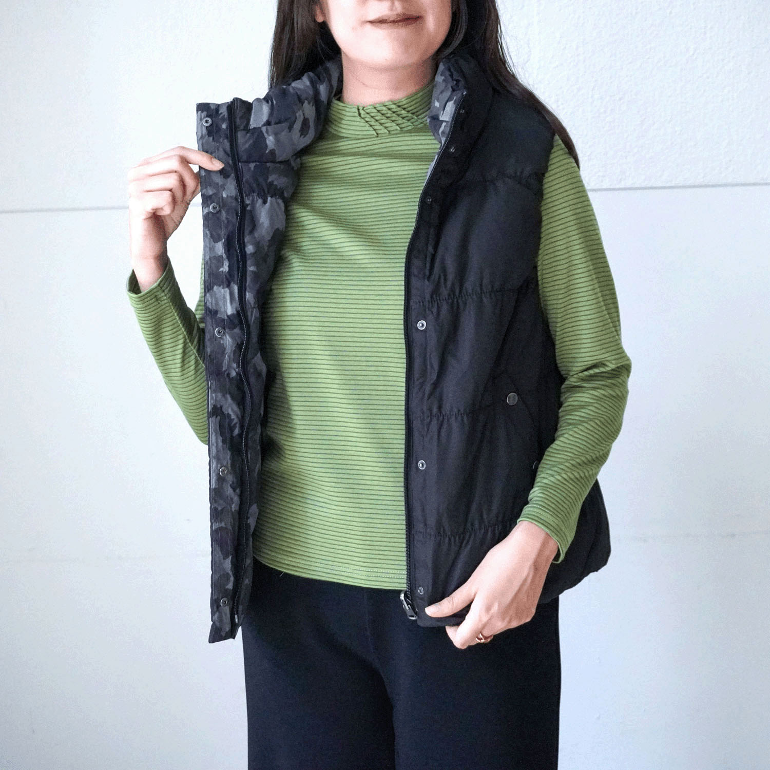 ピンタックハイネックボーダー - 画像15