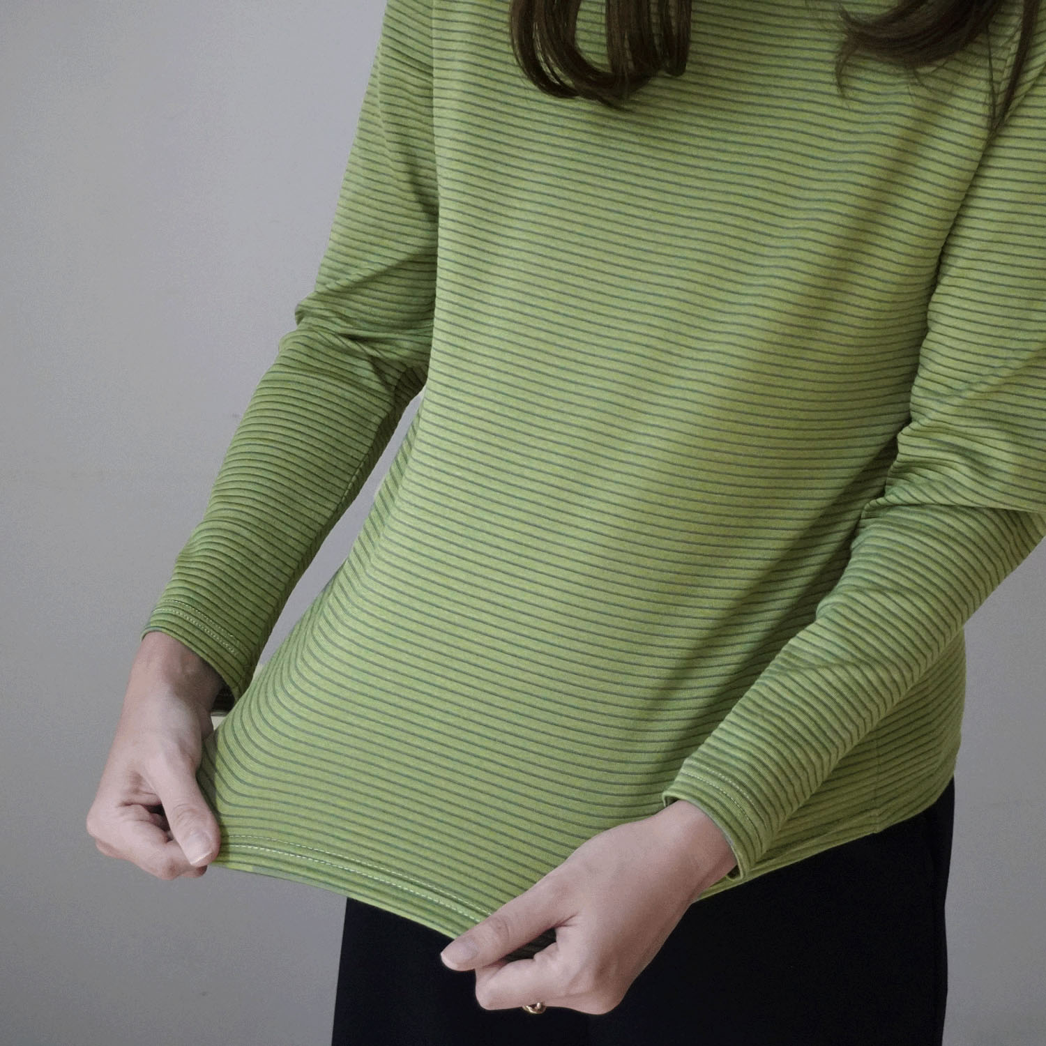 ピンタックハイネックボーダー - 画像19