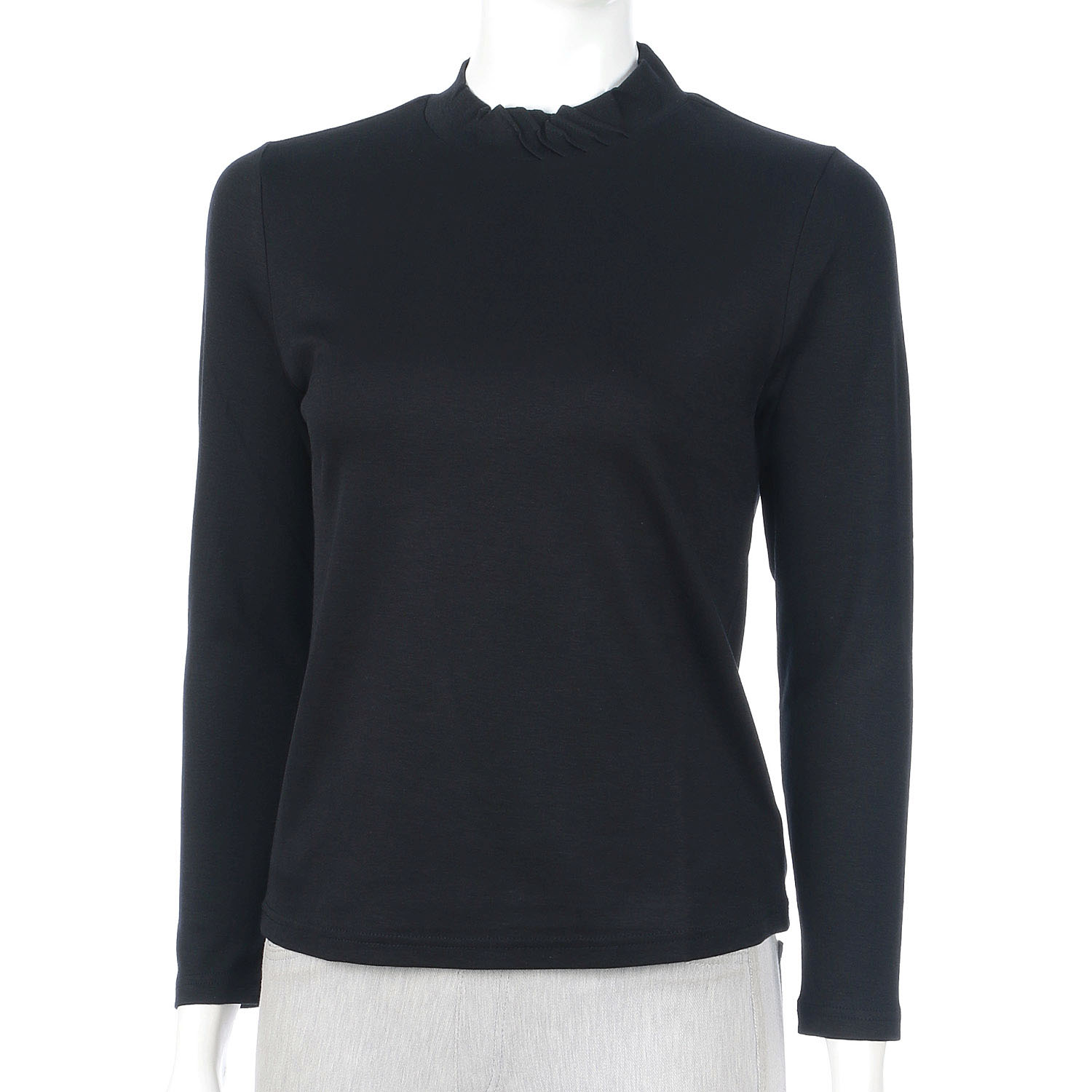 ピンタックハイネックプルオーバー - 画像6