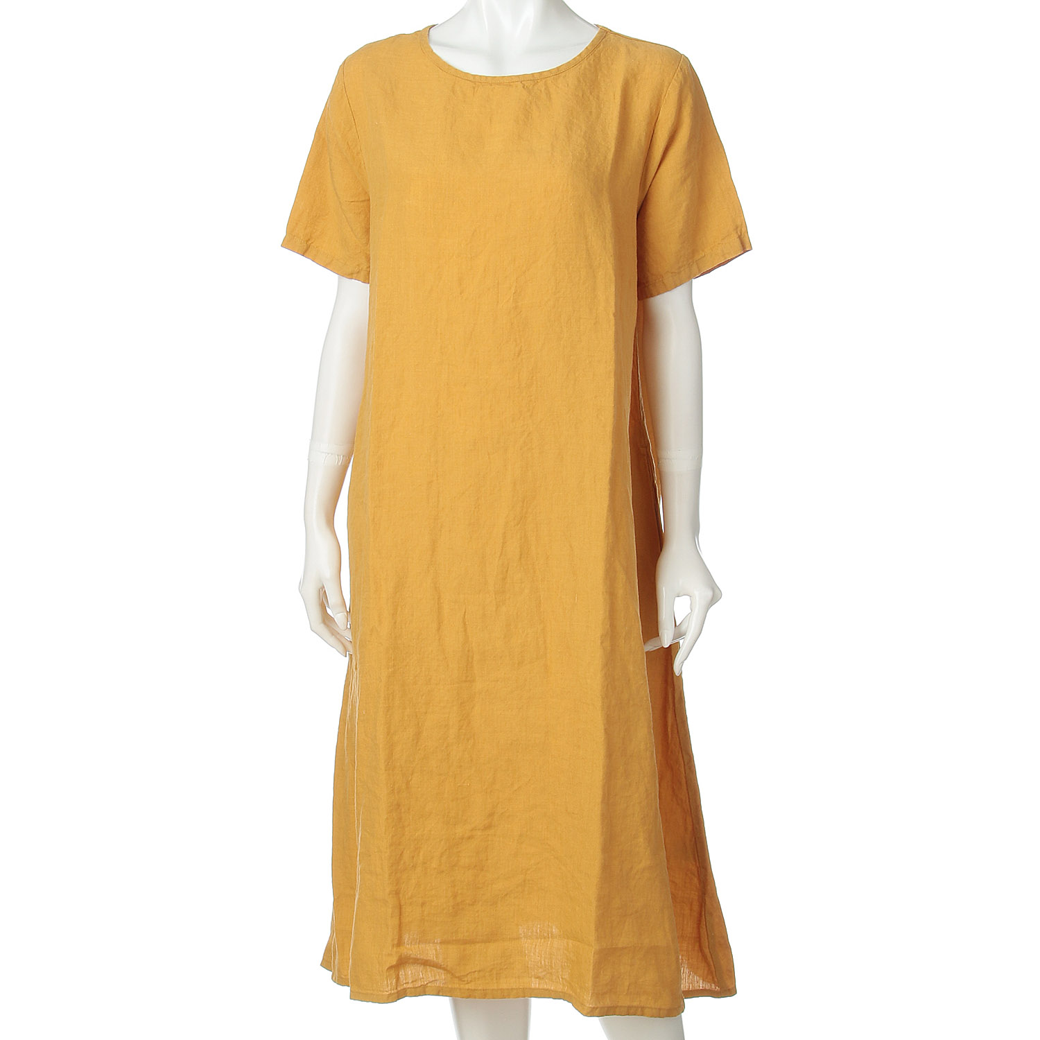 【Insta Live】残りわずか！SO リネンシンプルワンピース半袖 - 画像6