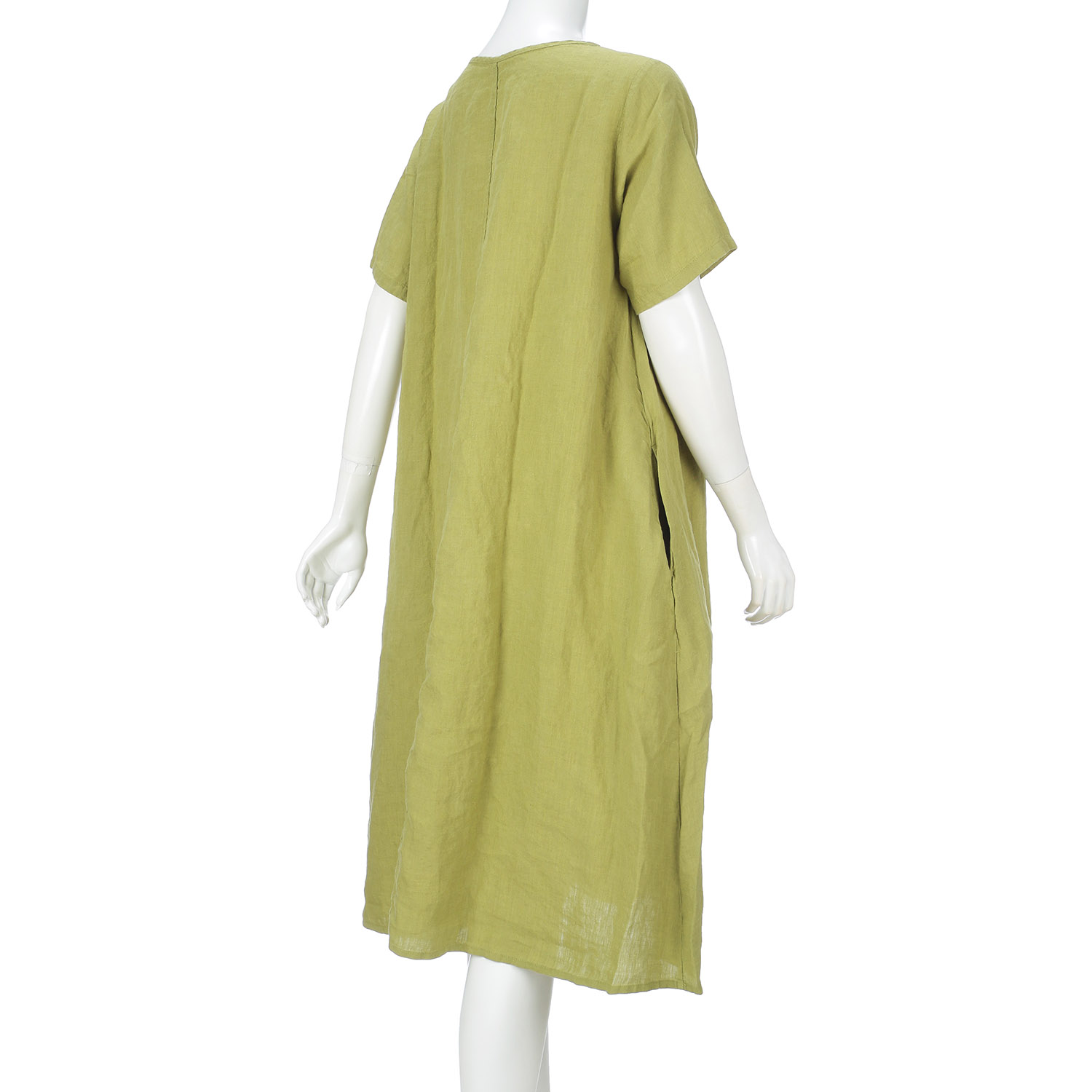 【Insta Live】残りわずか！SO リネンシンプルワンピース半袖 - 画像10