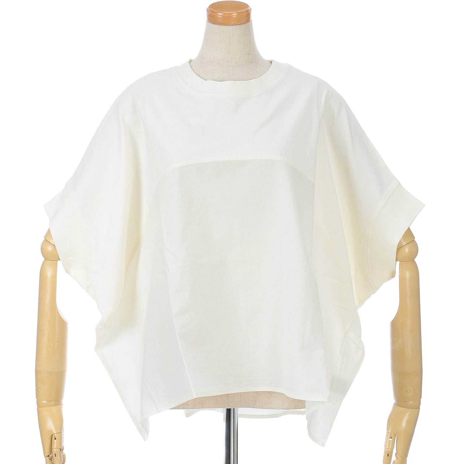 SO 布帛×カットソー切替プルオーバー - 画像2