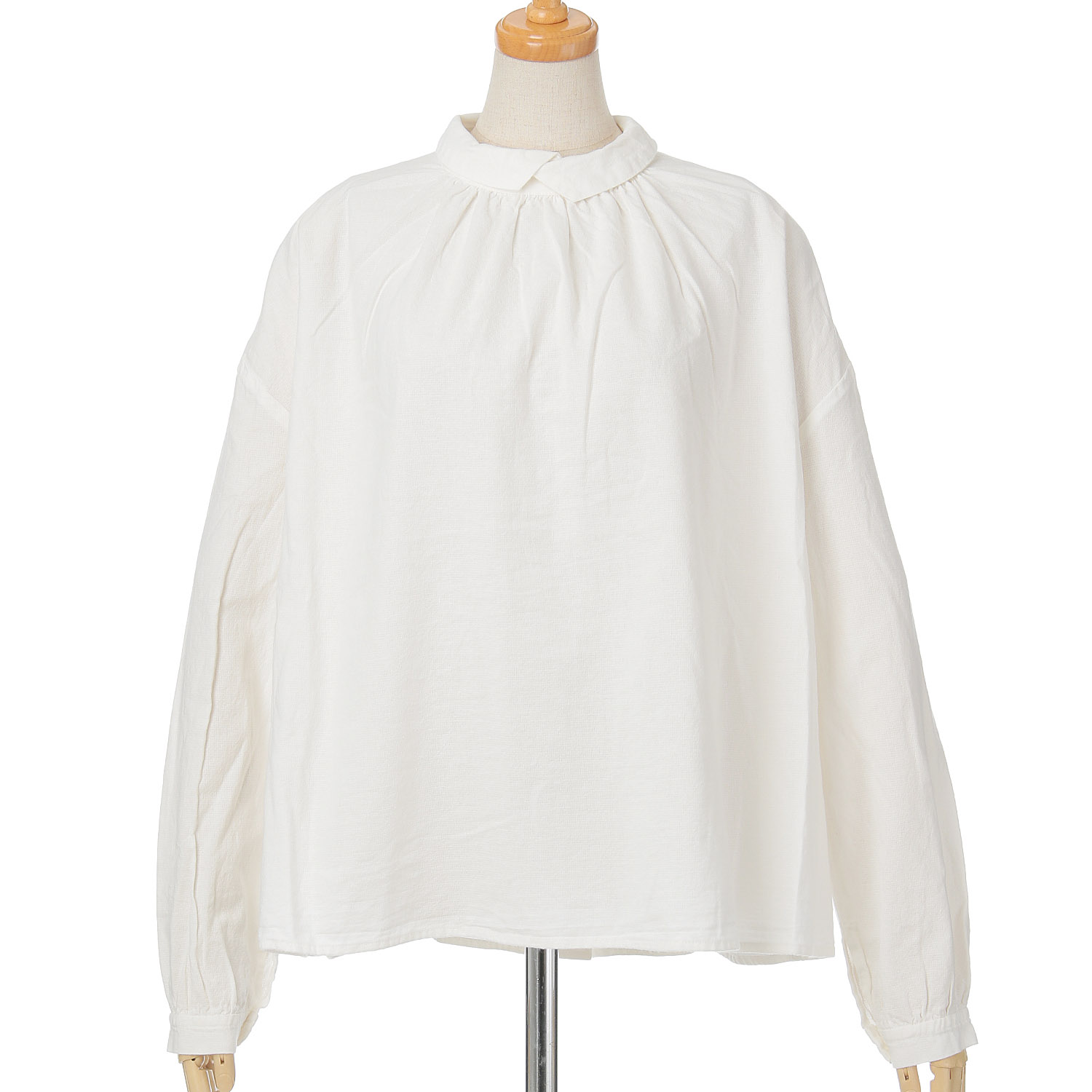 SO 重なり長袖ブラウス - 画像5