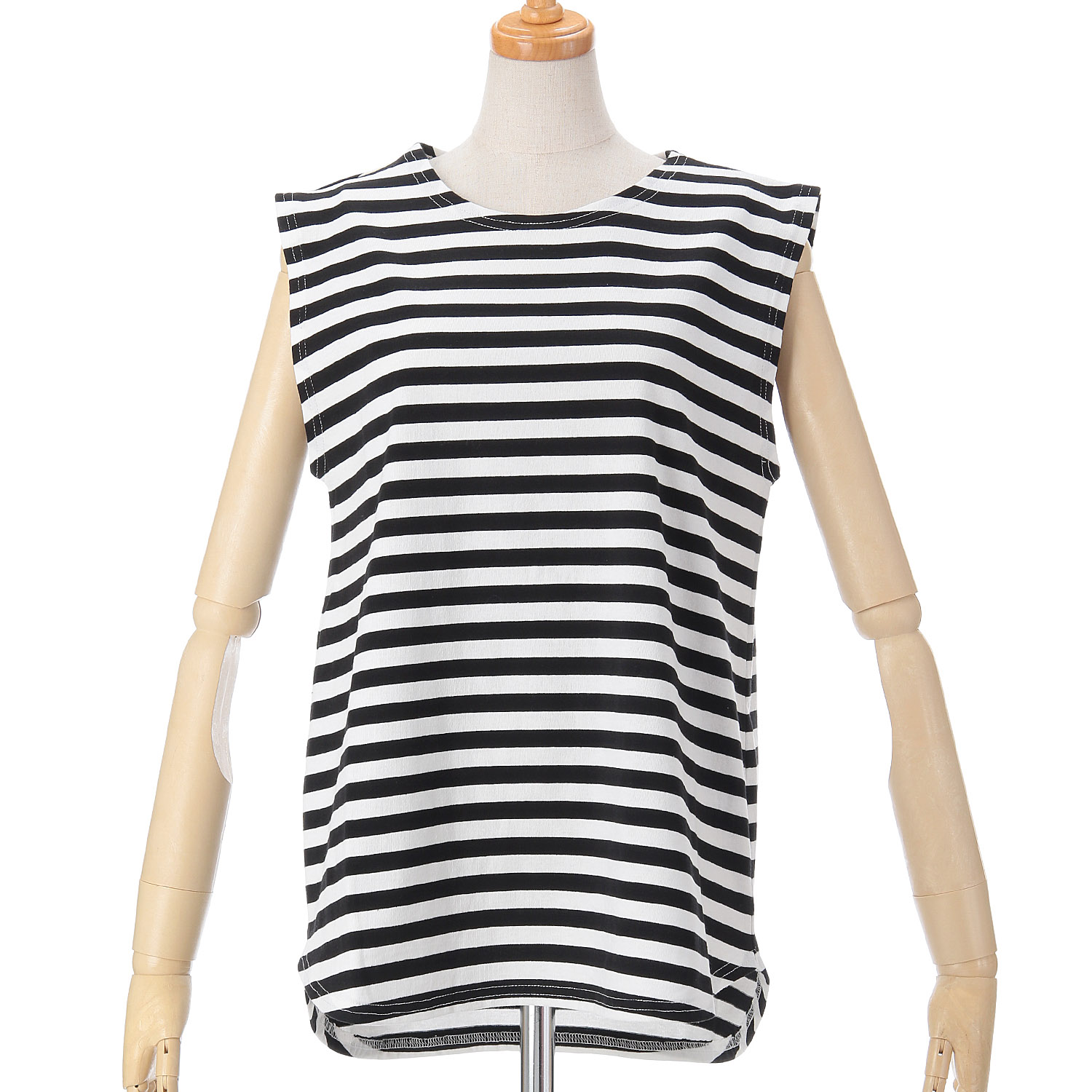 【Insta Live】SO 裾ラウンドノースリーブプルオーバー - 画像10