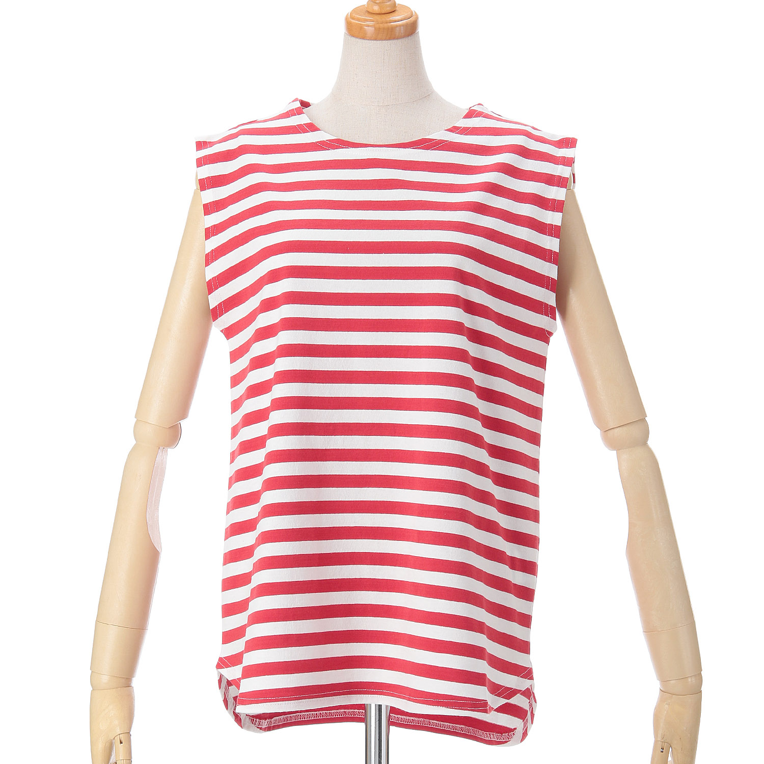 【Insta Live】SO 裾ラウンドノースリーブプルオーバー - 画像1