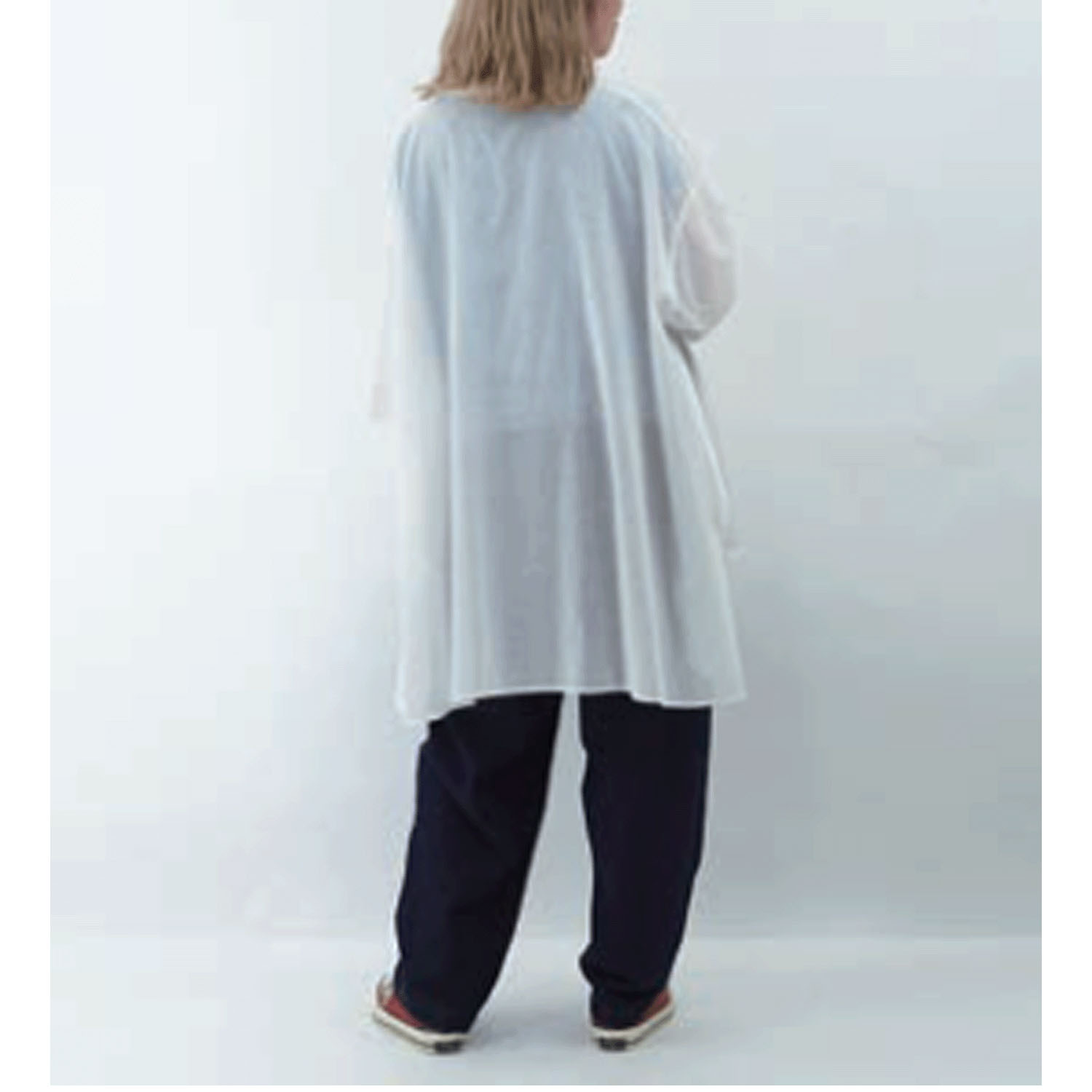 SO チビ衿フレアシャツ - 画像5