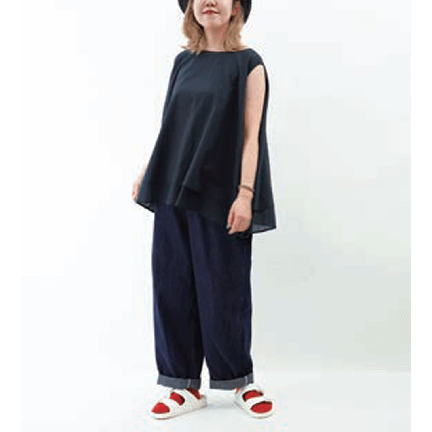 SO レイヤードノースリーブブラウス - 画像2