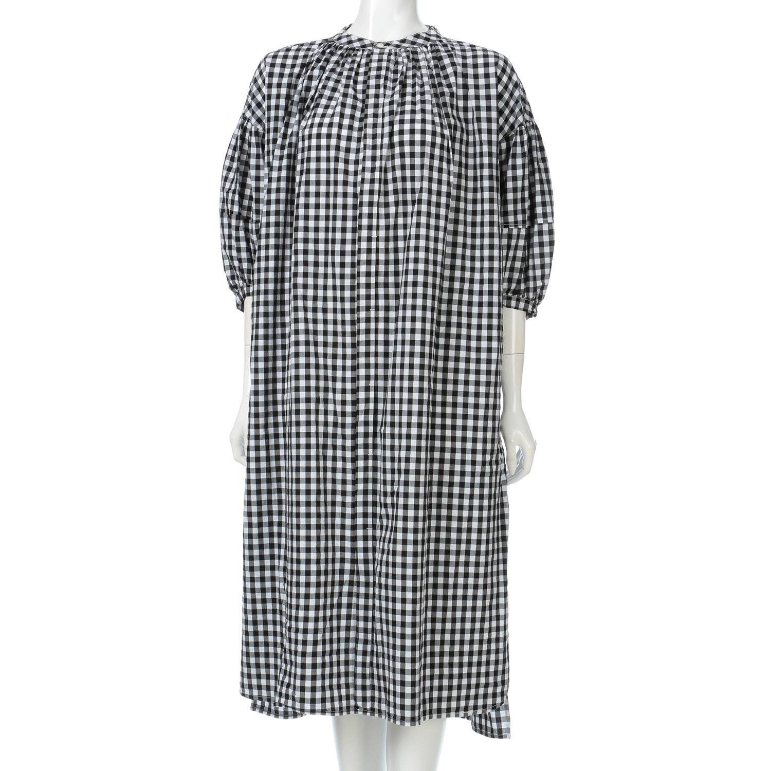 【Insta Live】SO バルーン袖比翼ワンピース - 画像7