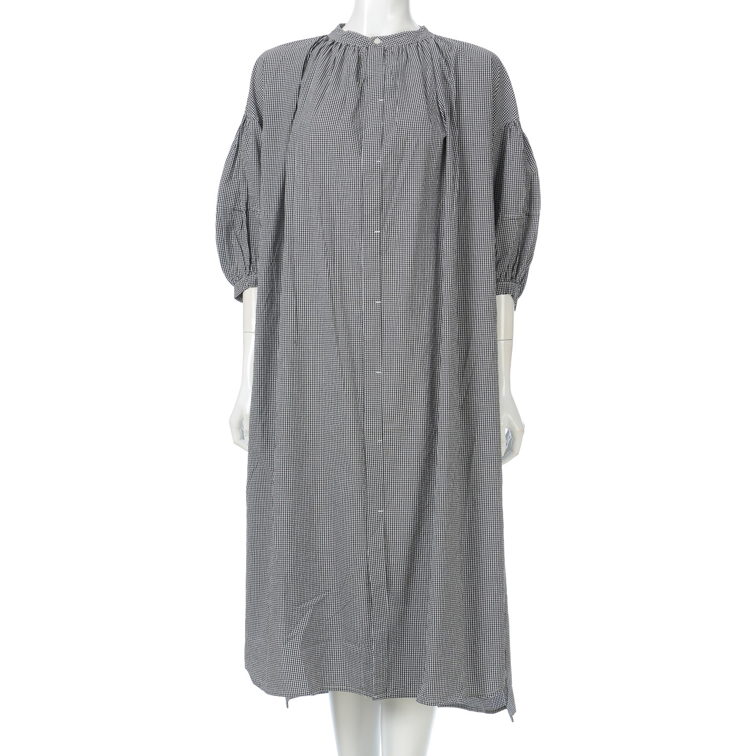 【Insta Live】SO バルーン袖比翼ワンピース - 画像8