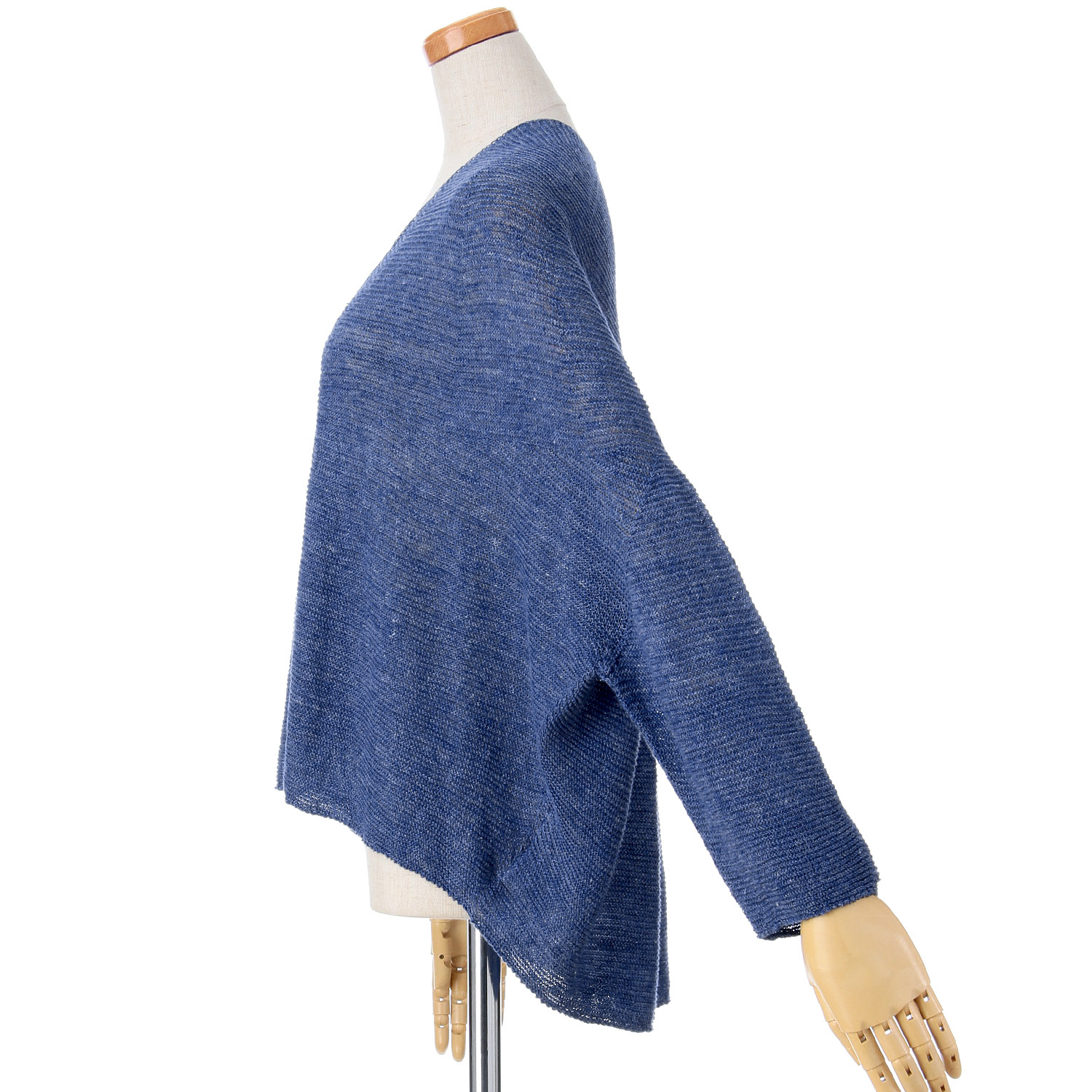 SO フレンチリネン変形カーディガン - 画像7