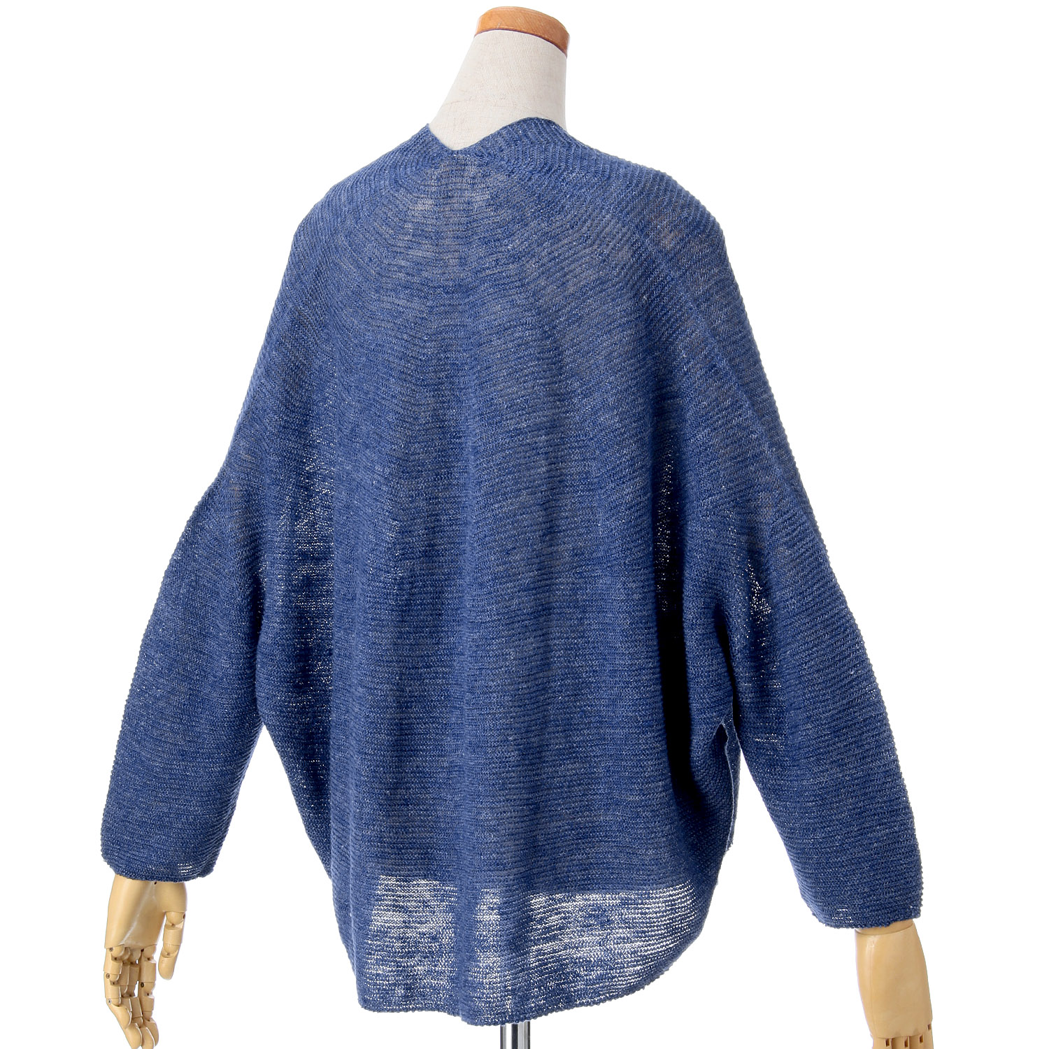 SO フレンチリネン変形カーディガン - 画像8