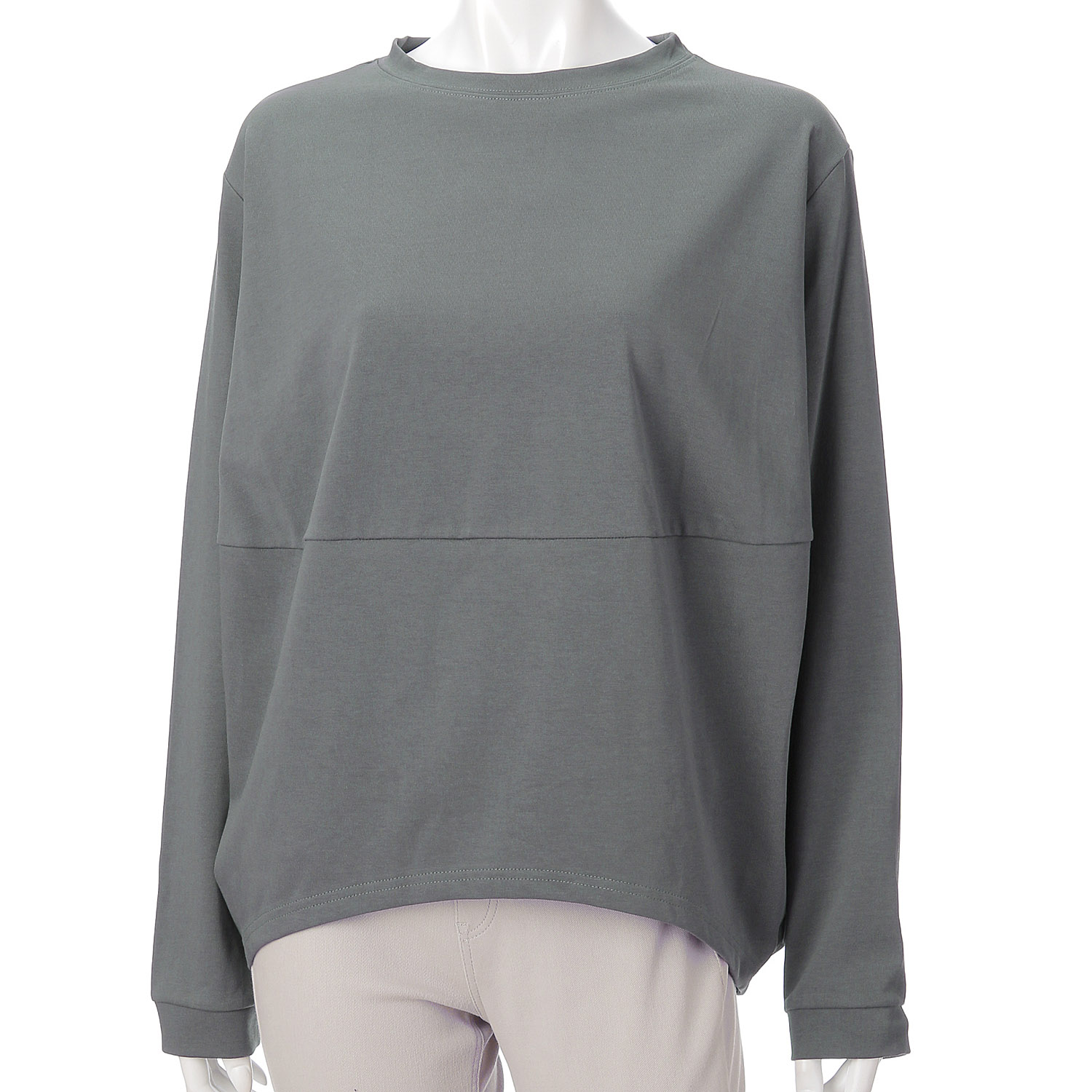 GIPSY BLUE  綿フライスバルーン切り替えTシャツ - 画像1