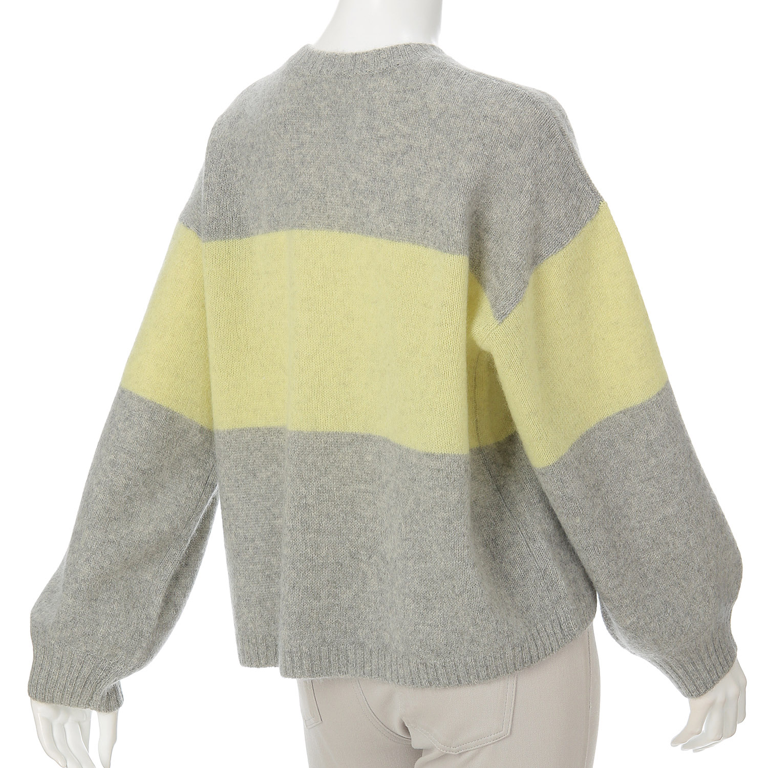 GIPSY BLUE ヤクワイドボーダーニット - 画像2