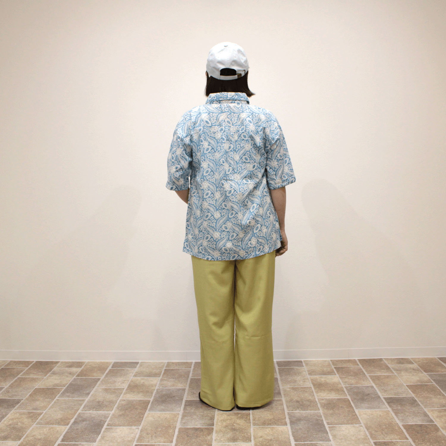 notorico  エンブロ刺繍ペイズリープリントシャツ - 画像17