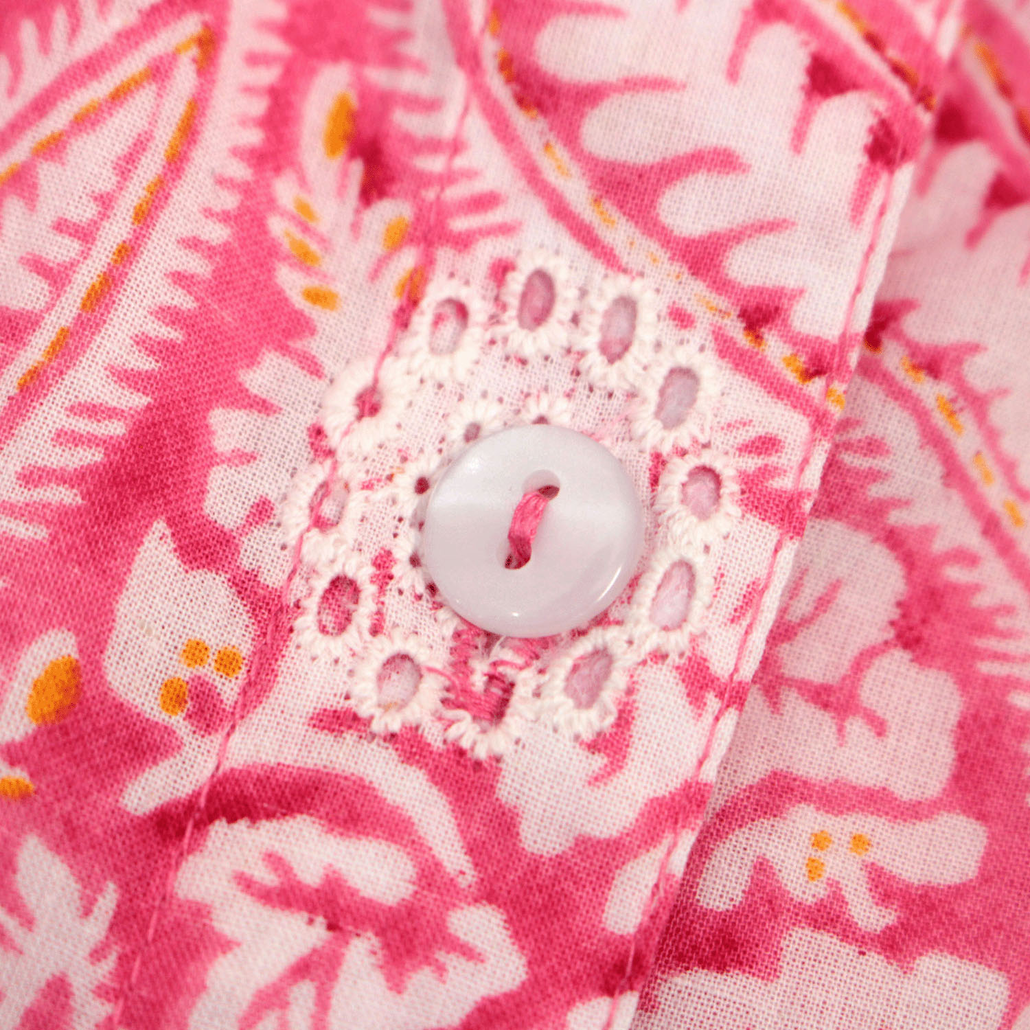 notorico  エンブロ刺繍ペイズリープリントシャツ - 画像5