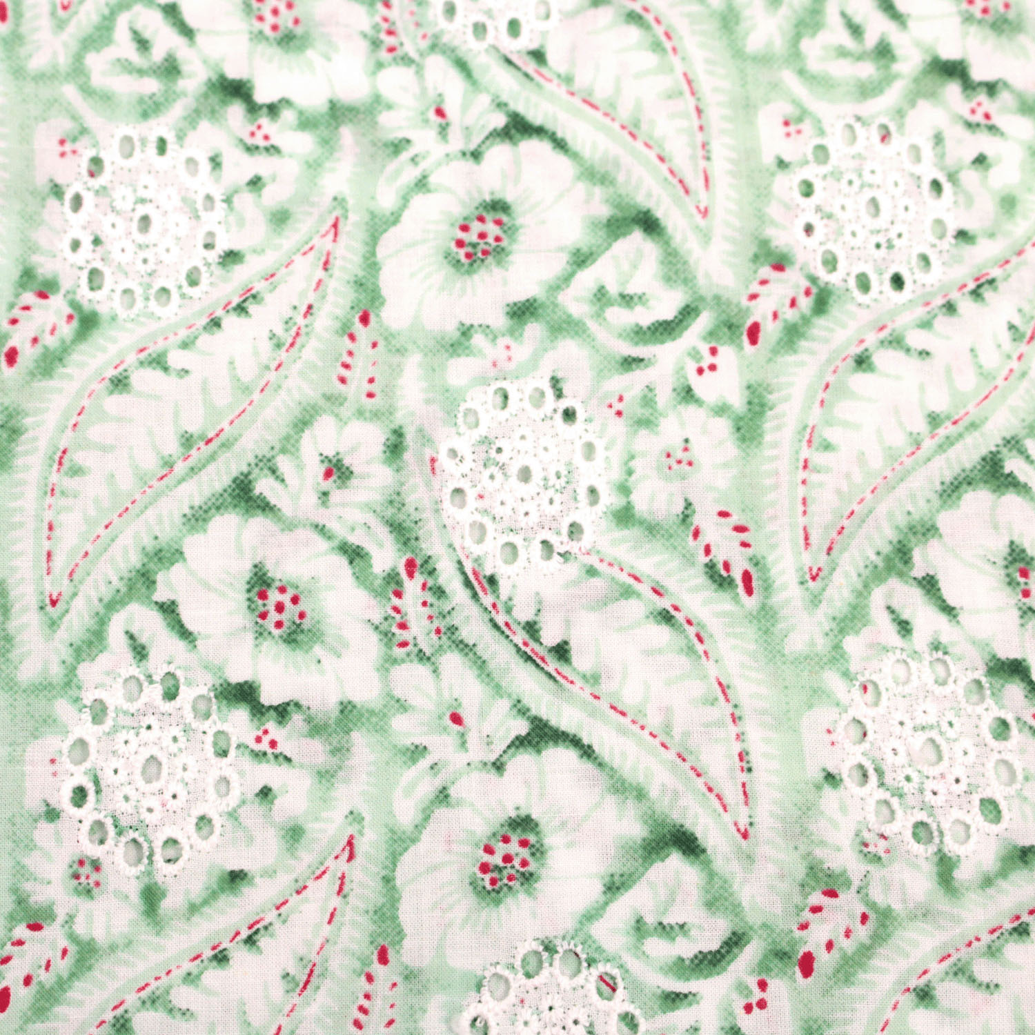 notorico  エンブロ刺繍ペイズリープリントシャツ - 画像10