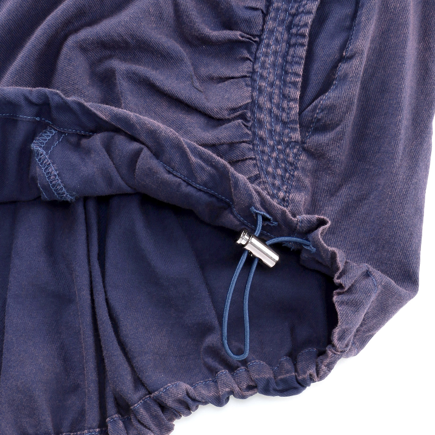 綿素材デニム風ジャケット - 画像5