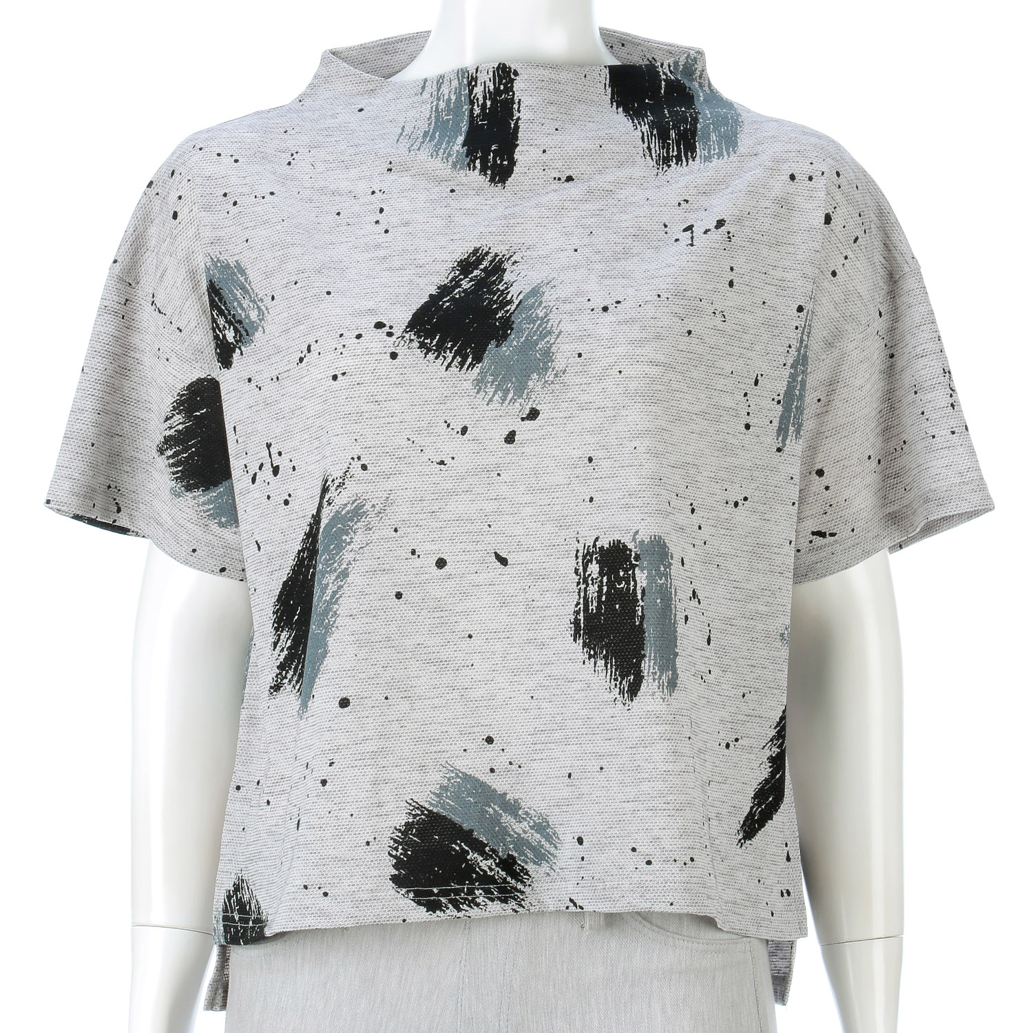 ペイント柄ベスト - 画像1