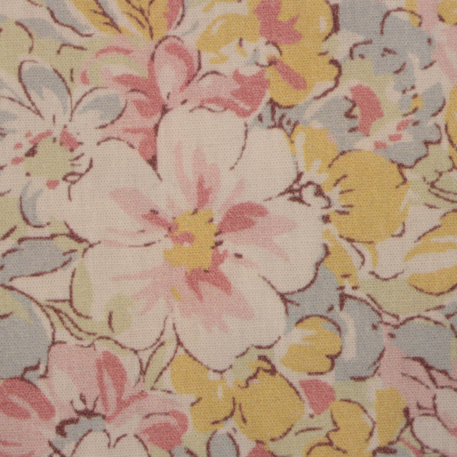 T’BIS STUDIO 7分袖水彩花柄シャツ - 画像2