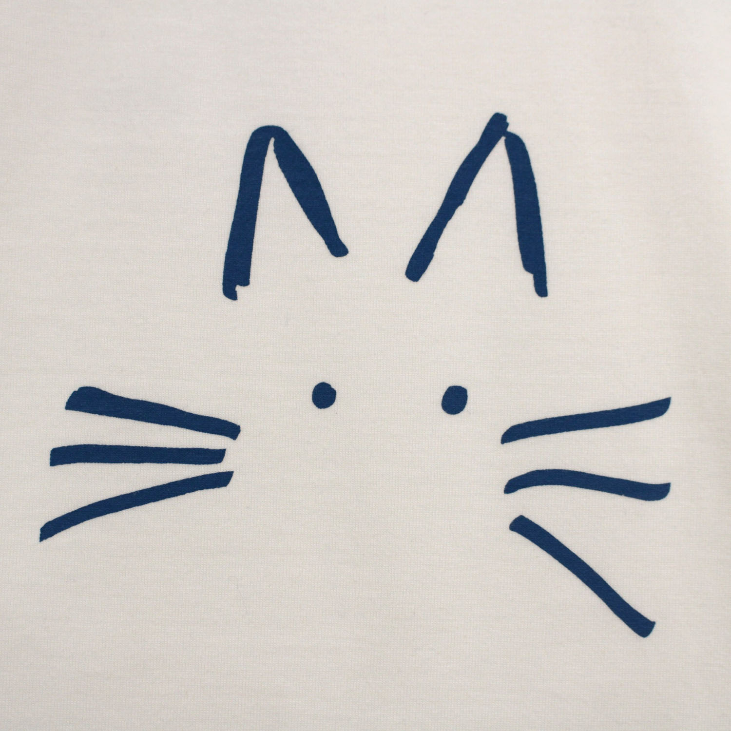 T’BIS STUDIO ネコプリントUVカット冷感クルーネック半袖カットソー - 画像2