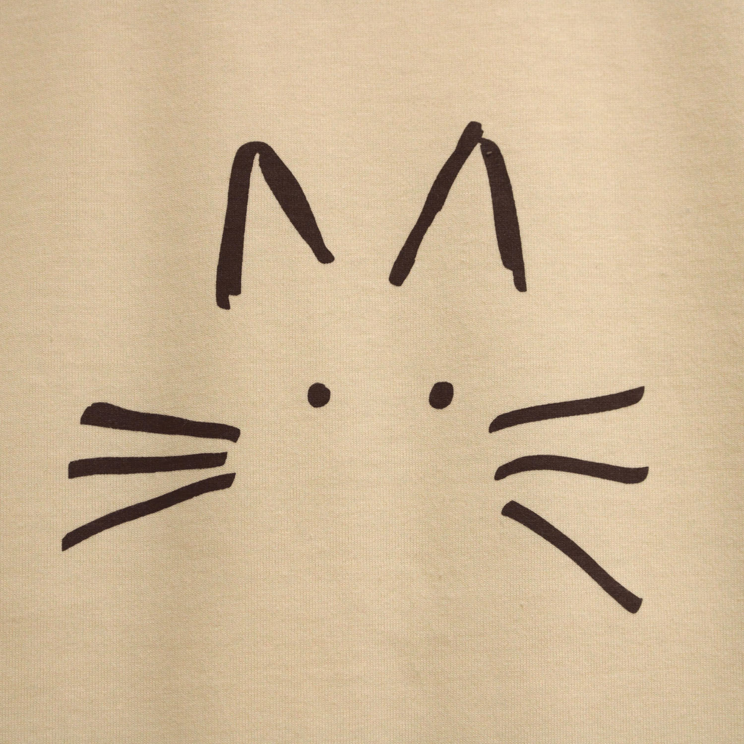 T’BIS STUDIO ネコプリントUVカット冷感クルーネック半袖カットソー - 画像4