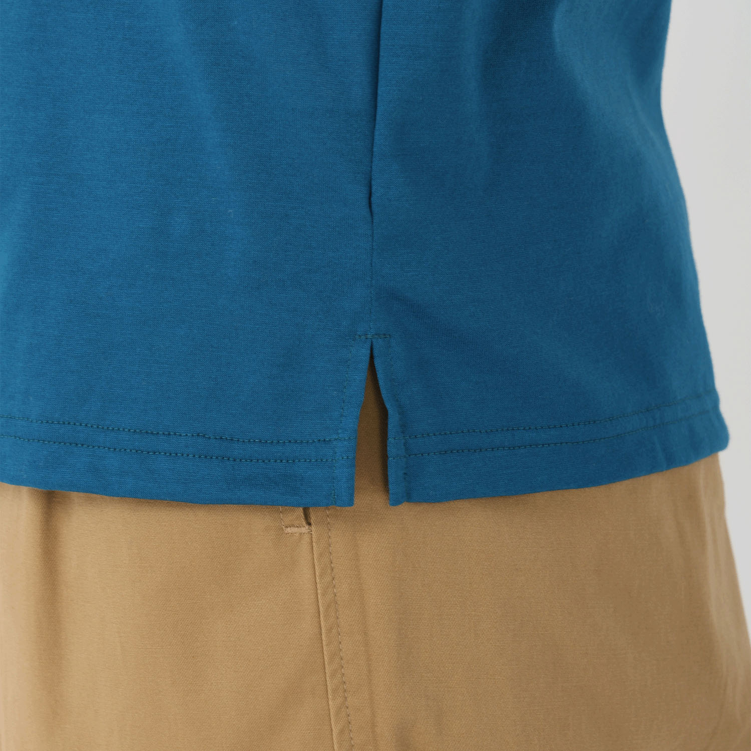 T’BIS STUDIO シルケット天竺丸襟七分袖ポロシャツ - 画像20