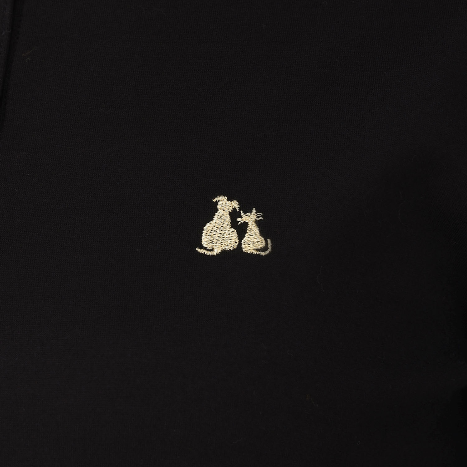 T’BIS STUDIO シルケット天竺丸襟七分袖ポロシャツ - 画像7