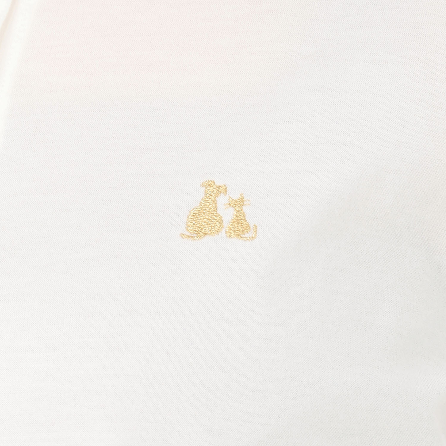 T’BIS STUDIO シルケット天竺丸襟七分袖ポロシャツ - 画像10