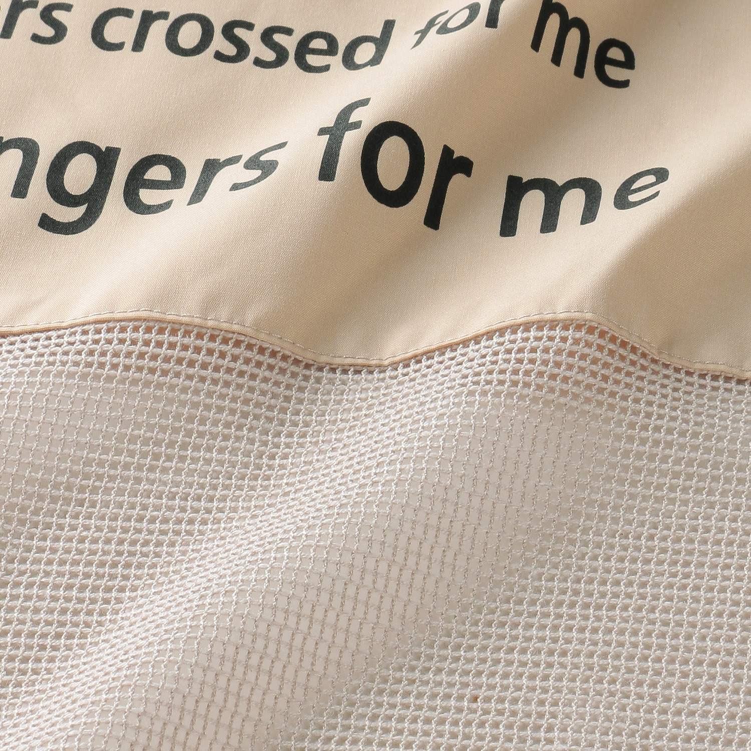 英字メッシュベスト - 画像6