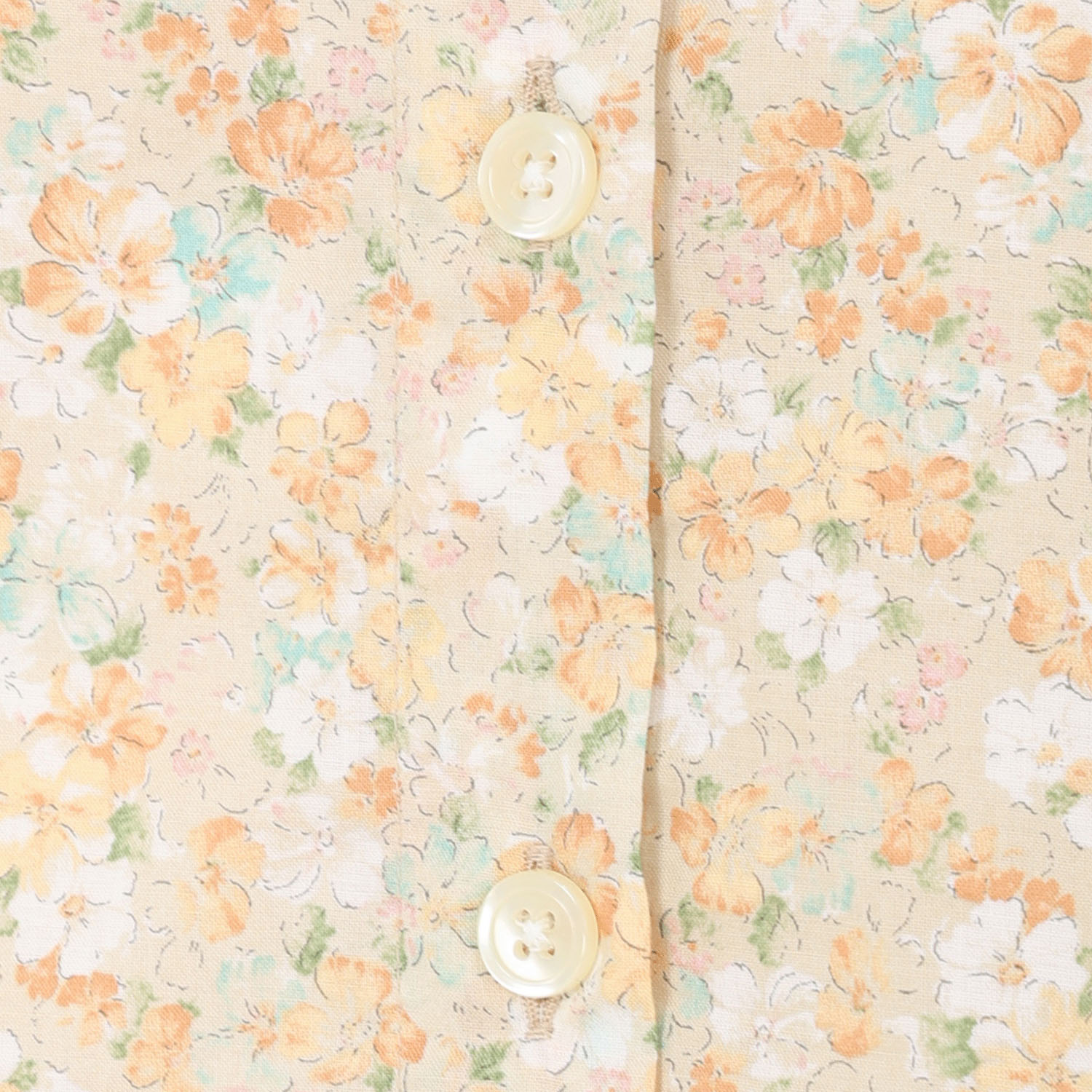 【新ブランド】T’BIS STUDIO 七分袖水彩花柄シャツ - 画像14