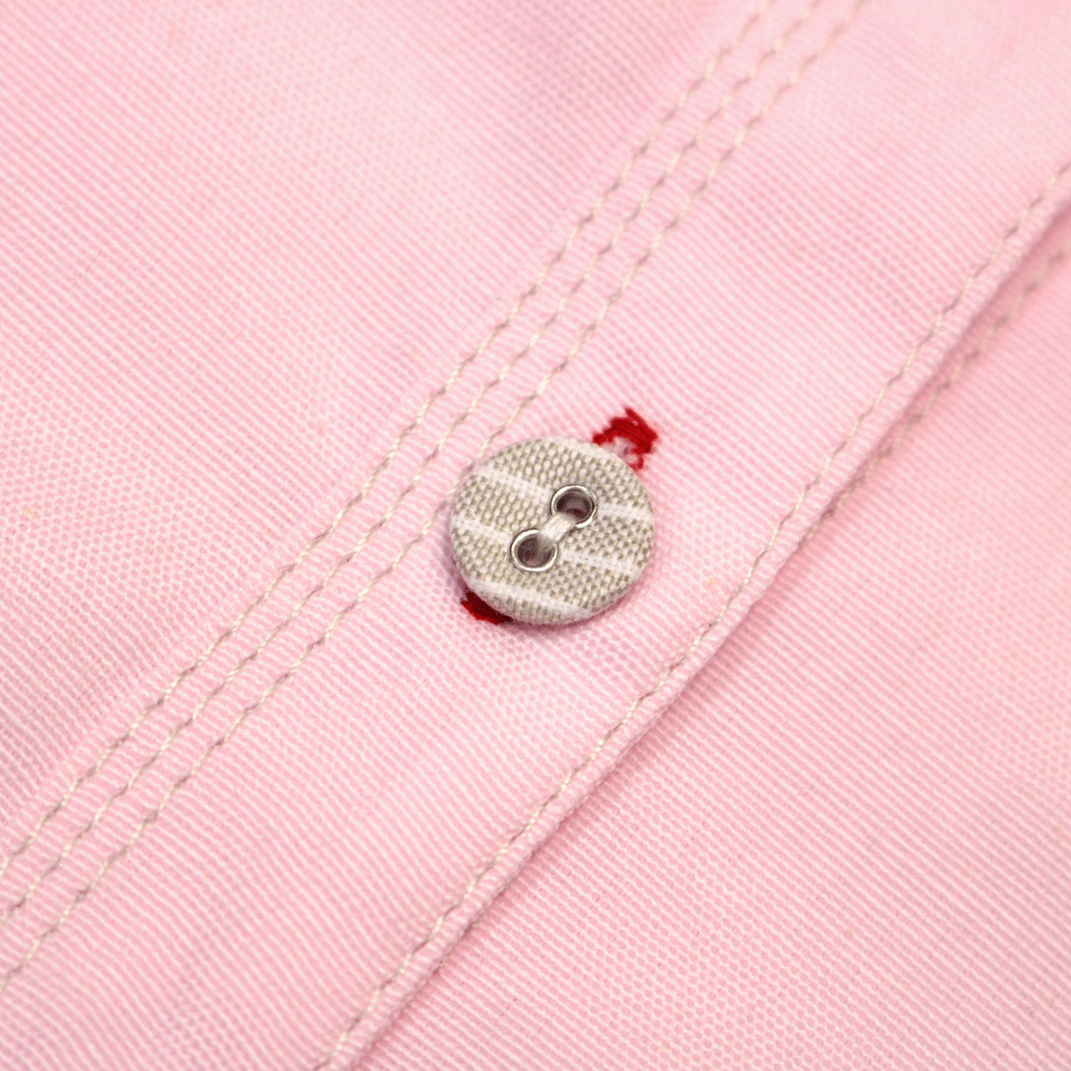 notorico アクセントステッチベーシックスタンドカラーロングシャツ - 画像19