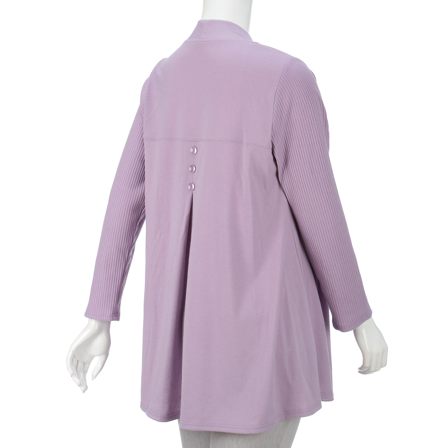 無地×リブ使いカーディガン - 画像15