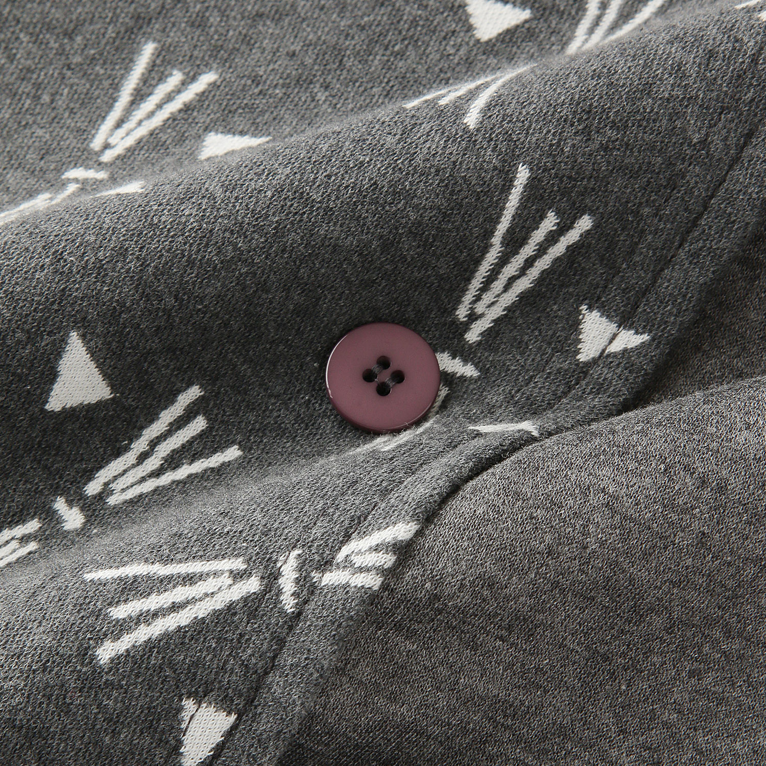 ネコ柄プリントロングベスト - 画像4