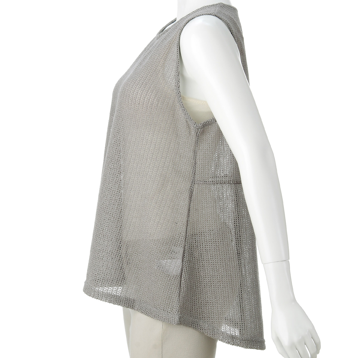 メッシュロングベスト - 画像2