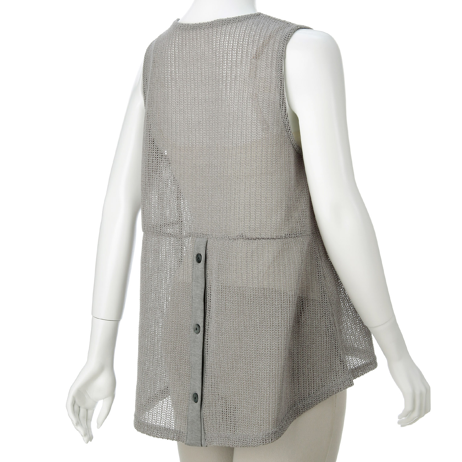 メッシュロングベスト - 画像3