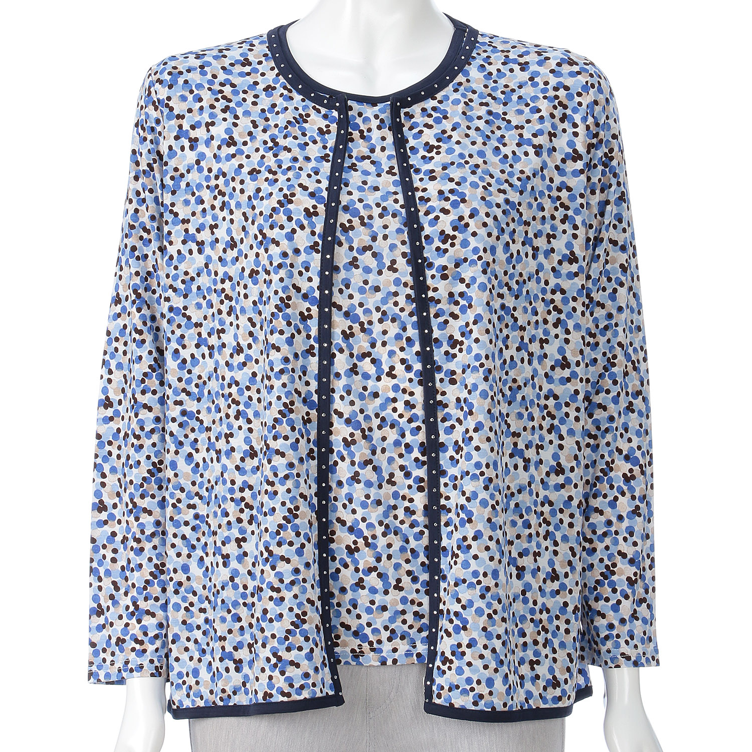 ストーン付きプリントアンサンブル - 画像7