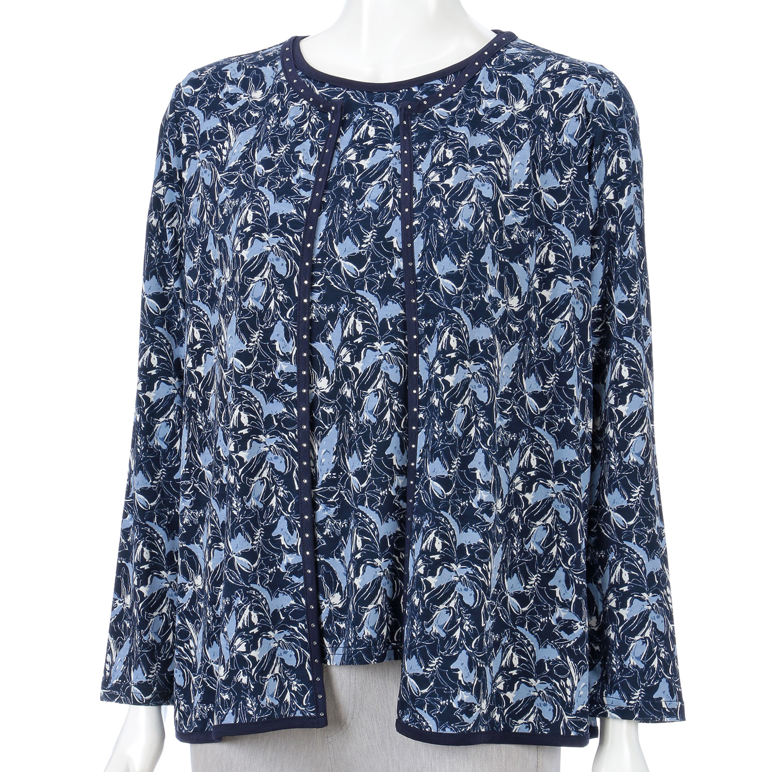 ストーン付きプリントアンサンブル - 画像8