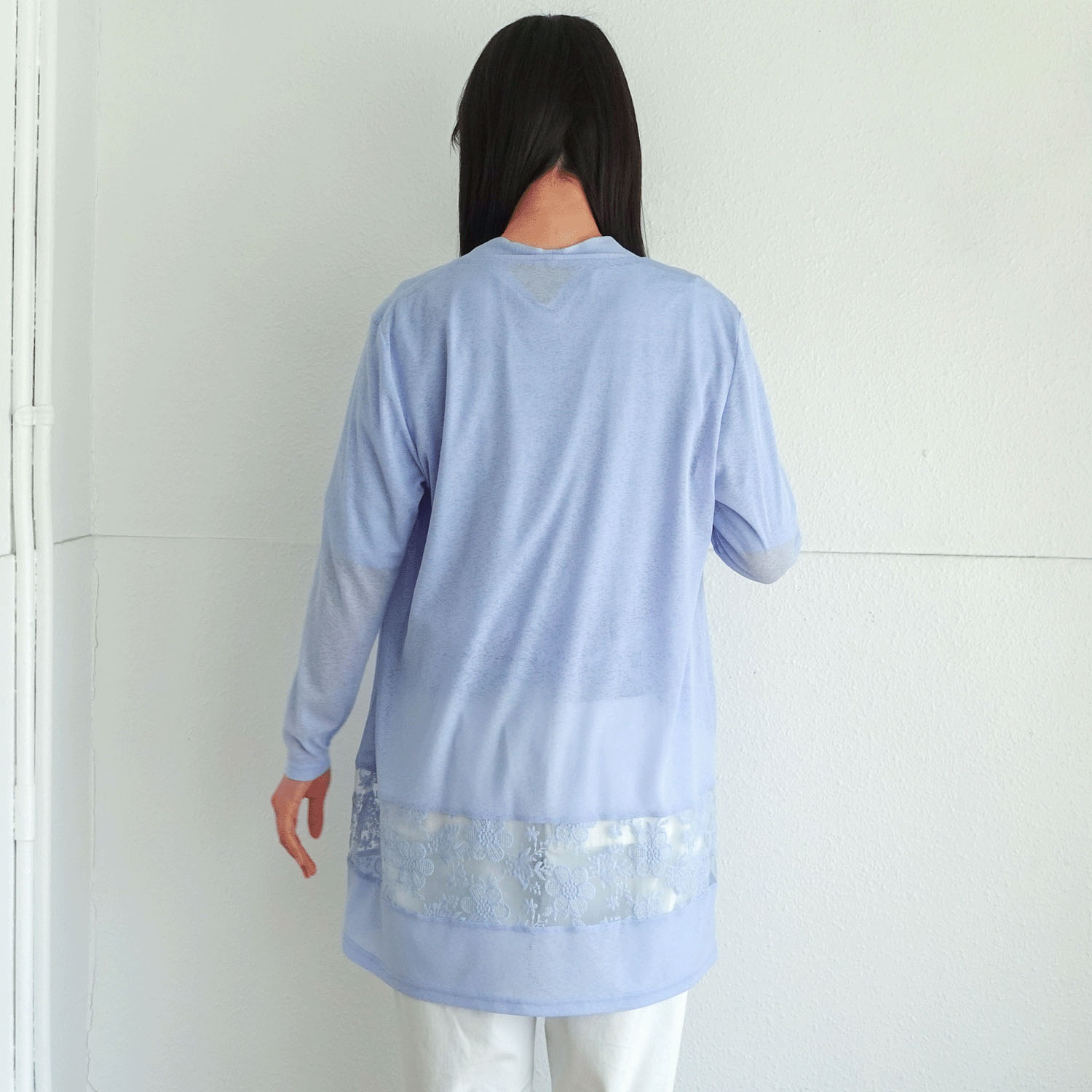 刺繍切替カーデアンサンブル - 画像19