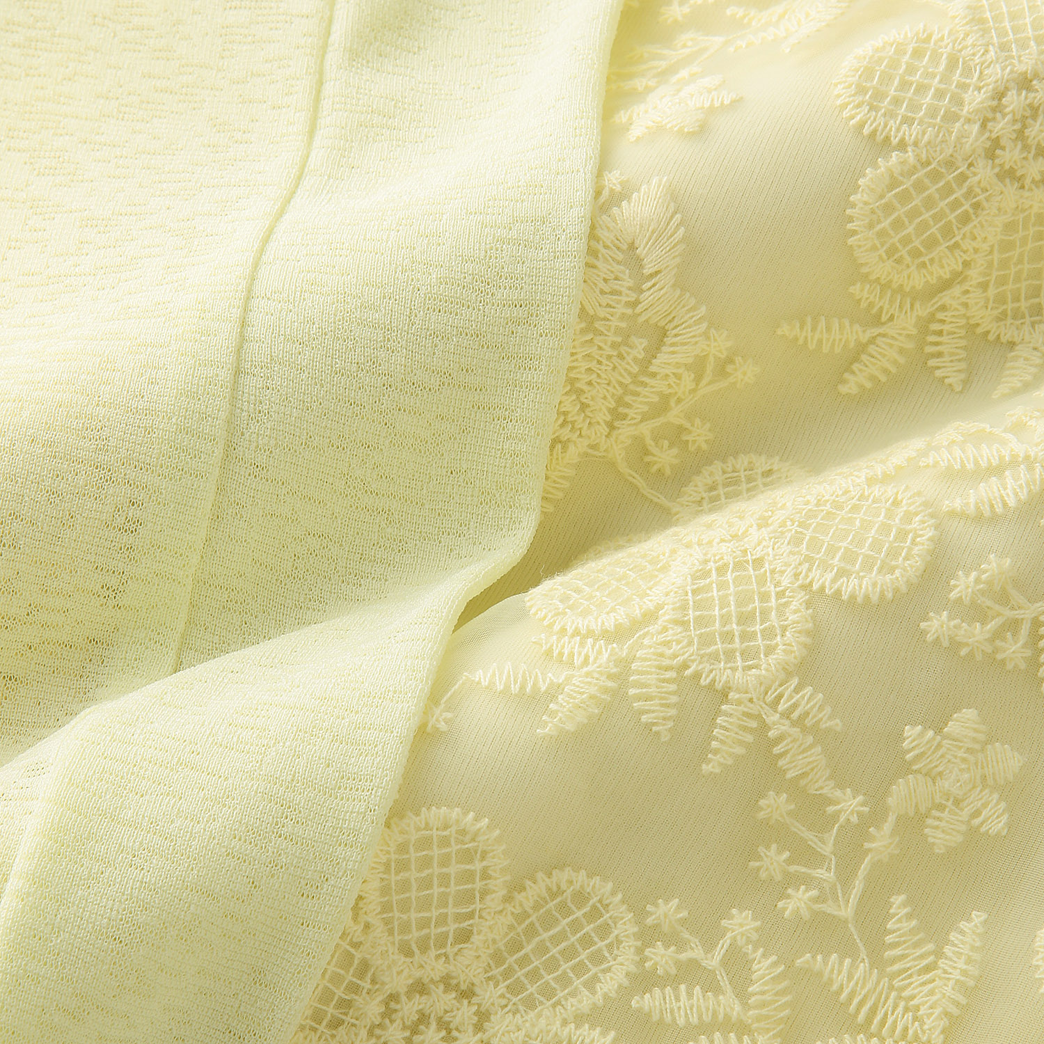 刺繍切替カーデアンサンブル - 画像9